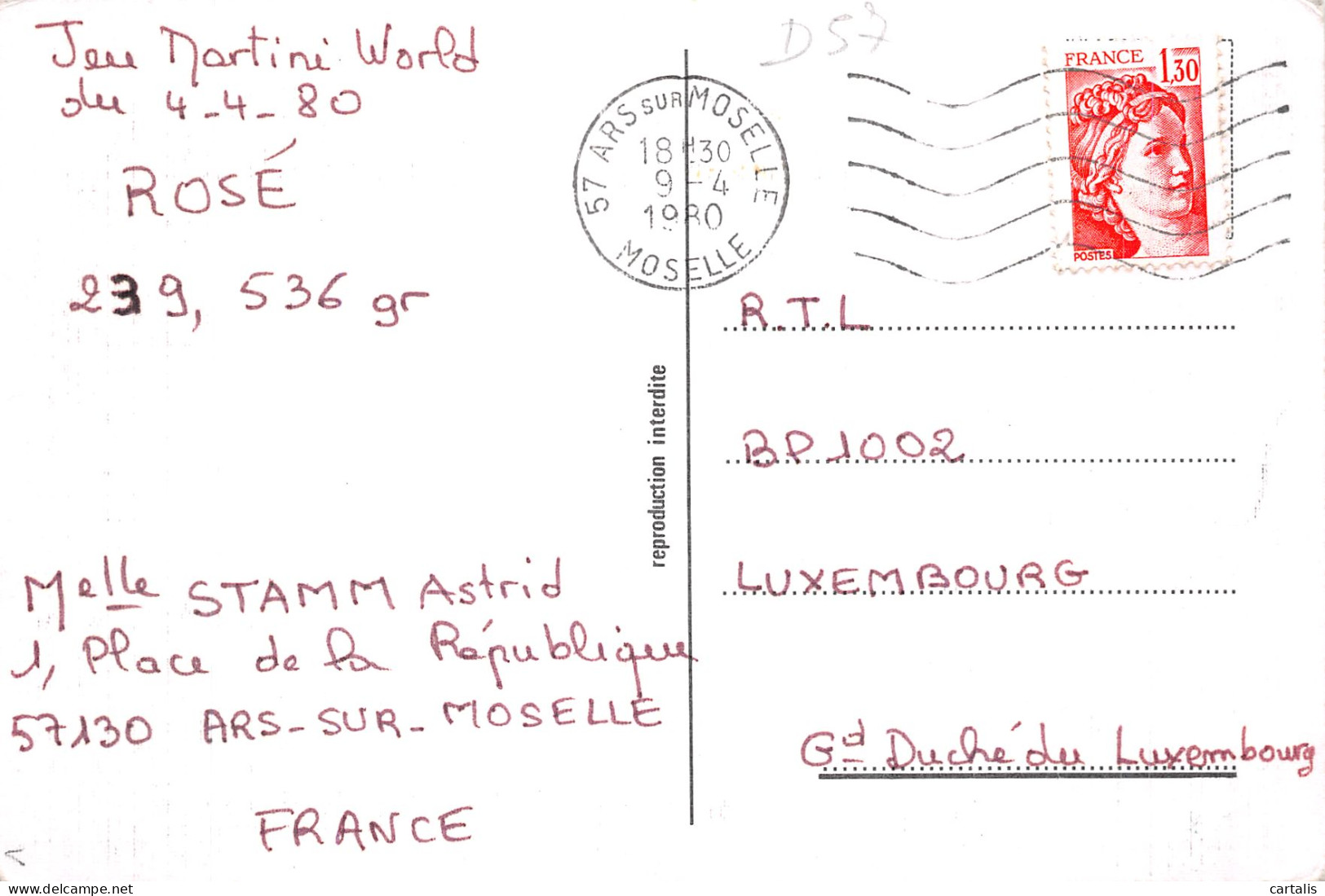 57-ARS SUR MOSELLE-N° 4387-A/0359 - Ars Sur Moselle