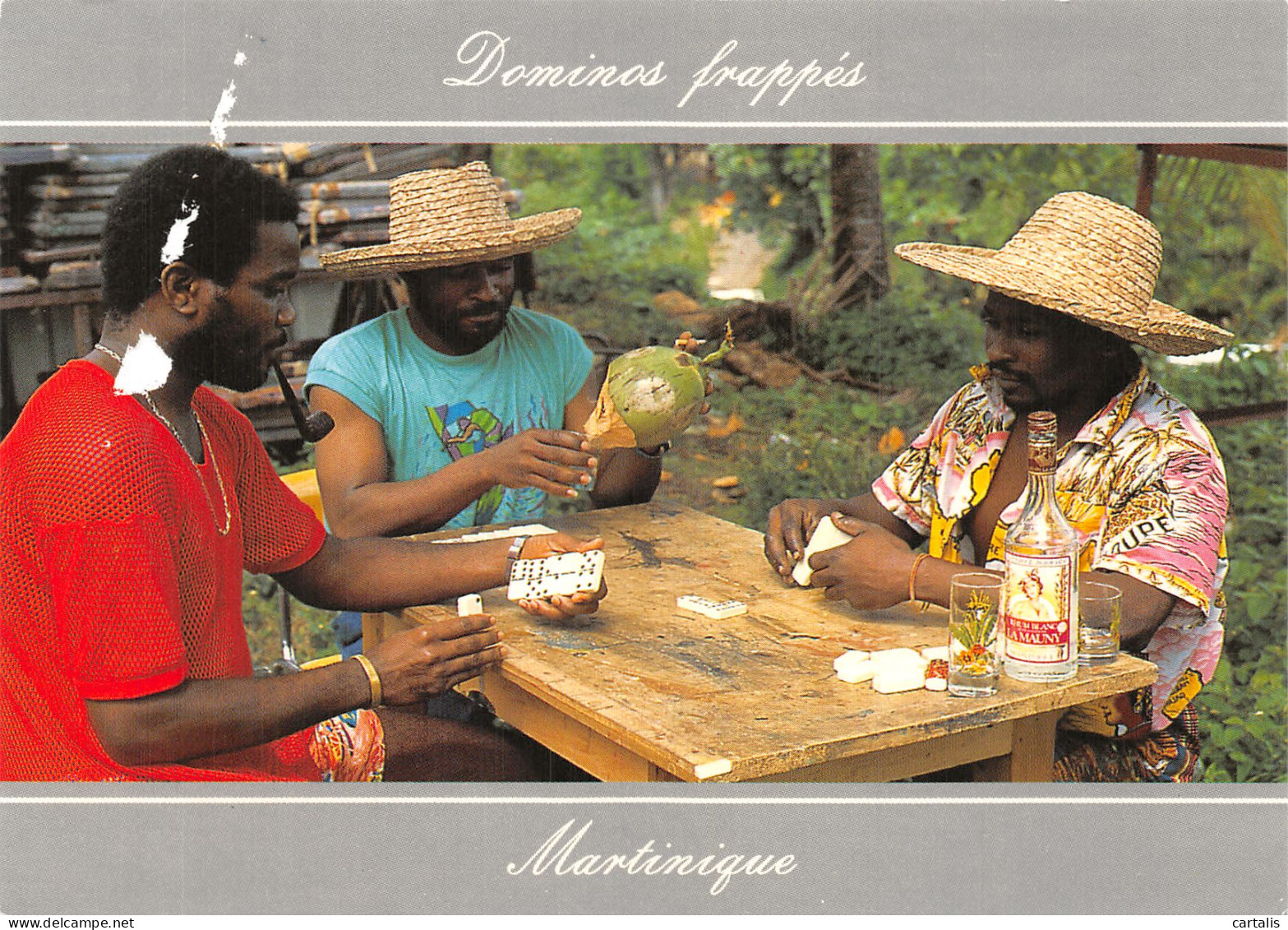 972-MARTINIQUE LA PAUSE DOMINOS-N° 4387-A/0049 - Autres & Non Classés