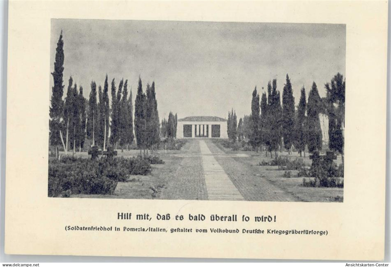 50590305 - Soldatenfriedhof , Pomezia Italien - Ausstellungen