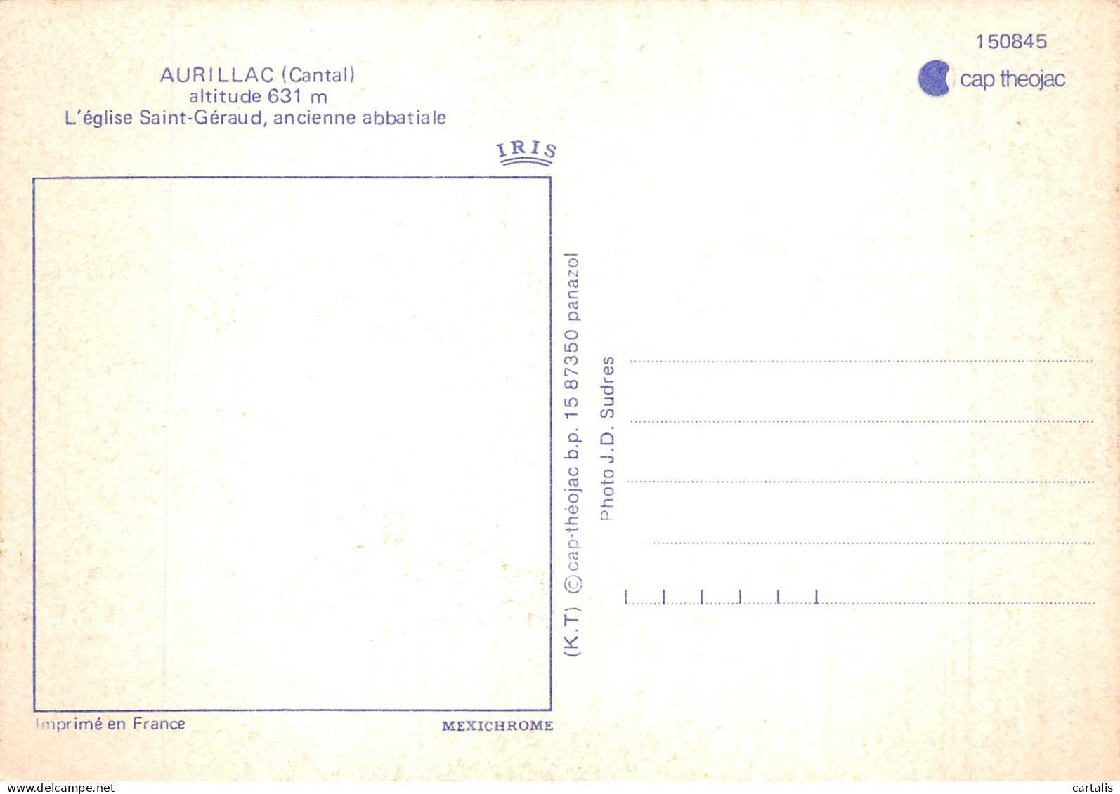 15-AURILLAC-N° 4387-D/0363 - Aurillac