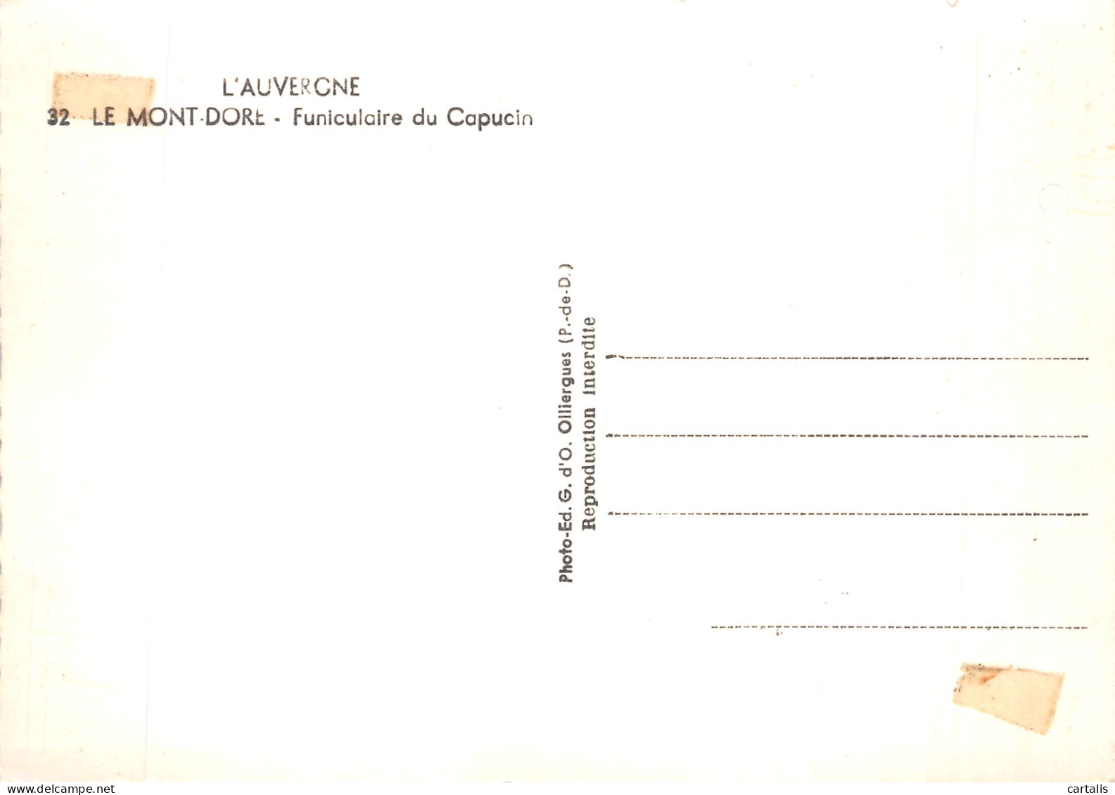 63-LE MONT DORE-N° 4387-D/0233 - Le Mont Dore