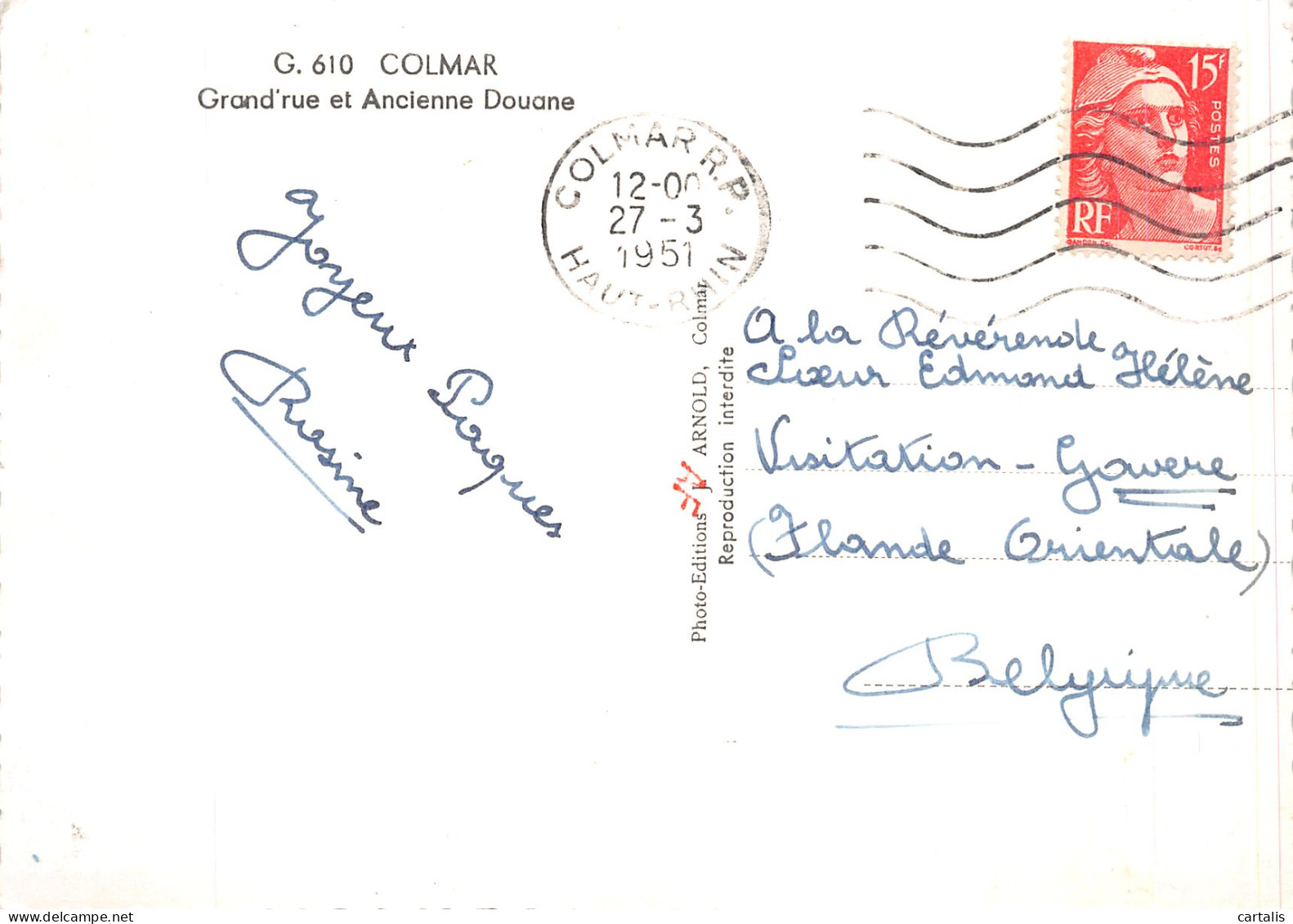 68-COLMAR-N° 4387-C/0371 - Colmar