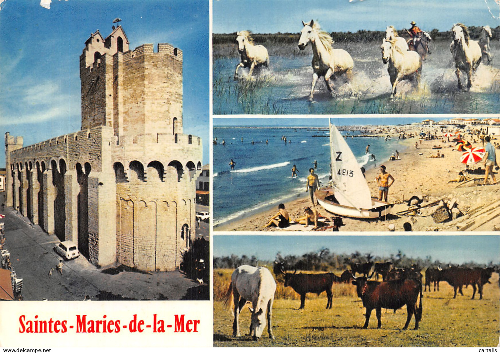 13-LES SAINTES MARIES DE LA MER-N° 4387-C/0301 - Saintes Maries De La Mer