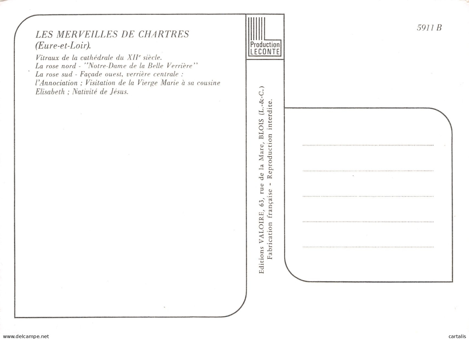 28-CHARTRES-N° 4387-C/0307 - Chartres