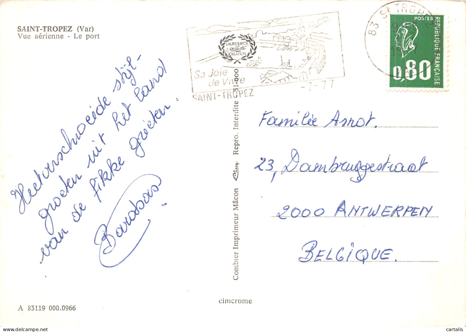 83-SAINT TROPEZ-N° 4388-B/0033 - Saint-Tropez