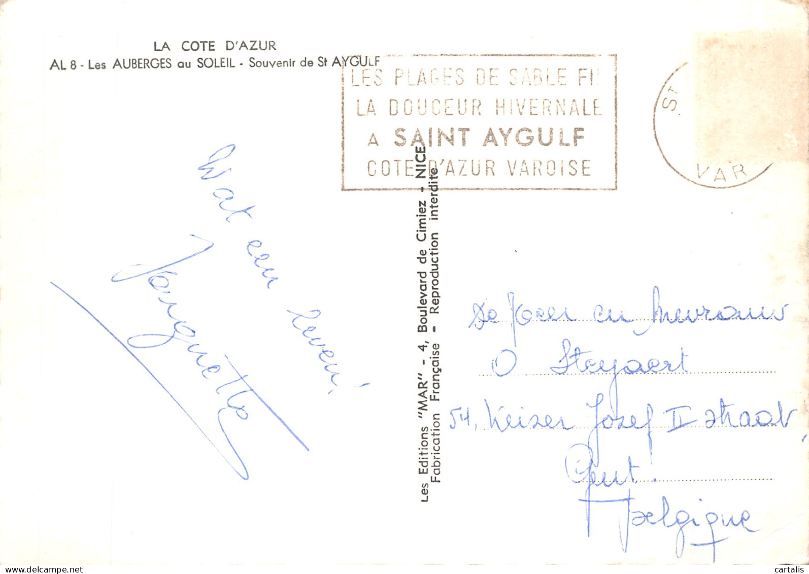 83-SAINT AYGULF-N° 4388-A/0235 - Saint-Aygulf