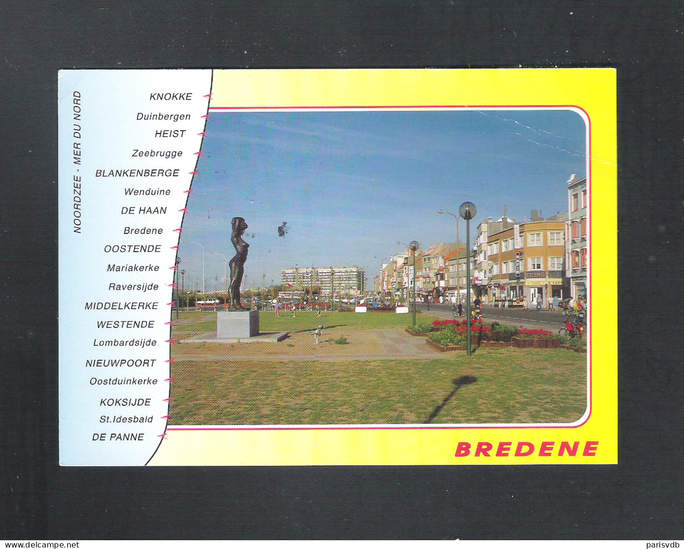 BREDENE - GROETEN UIT BREDENE  (13.033) - Bredene