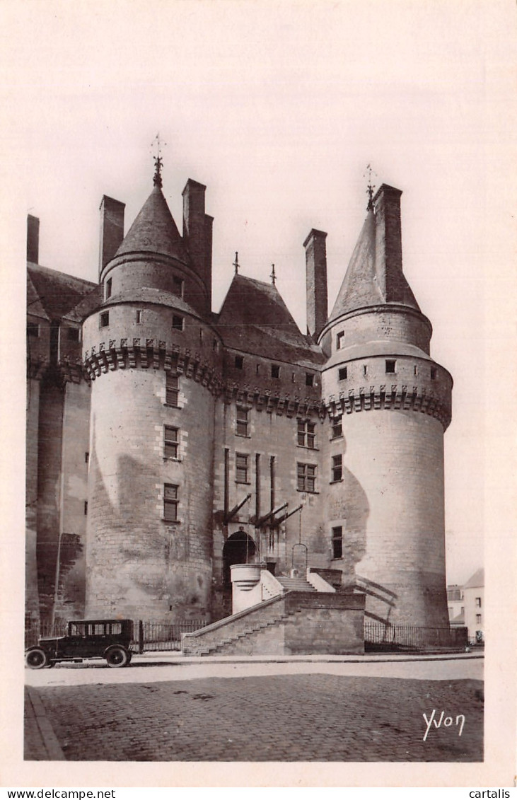 37-CHATEAU DE LANGEAIS-N° 4388-E/0183 - Autres & Non Classés