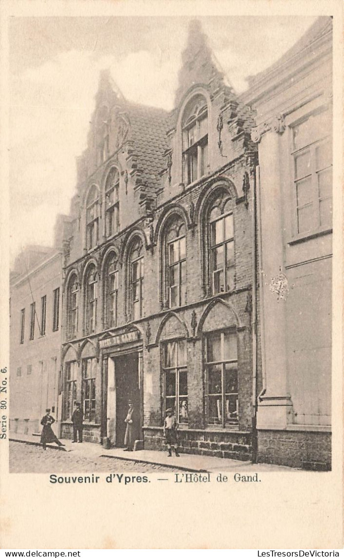 BELGIQUE - Ypres - Souvenir D'Ypres - L'Hôtel De Gand - Animé - Carte Postale Ancienne - Ieper