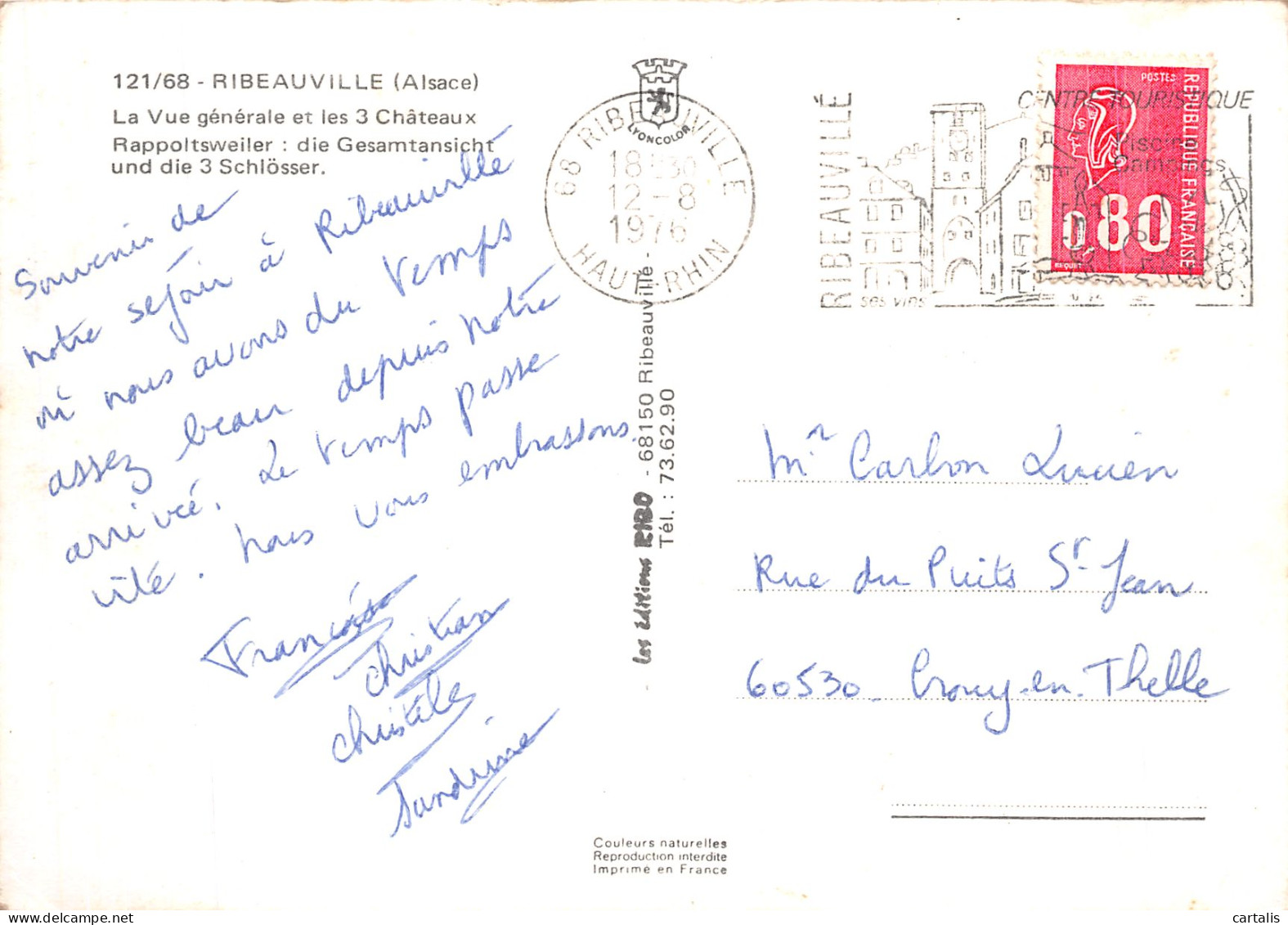 68-RIBEAUVILLE-N° 4388-C/0149 - Ribeauvillé