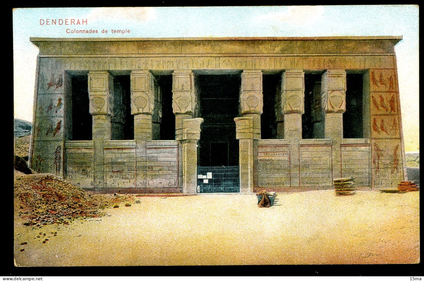DENDERAH Colonnade De Temple Ephtimios - Altri & Non Classificati