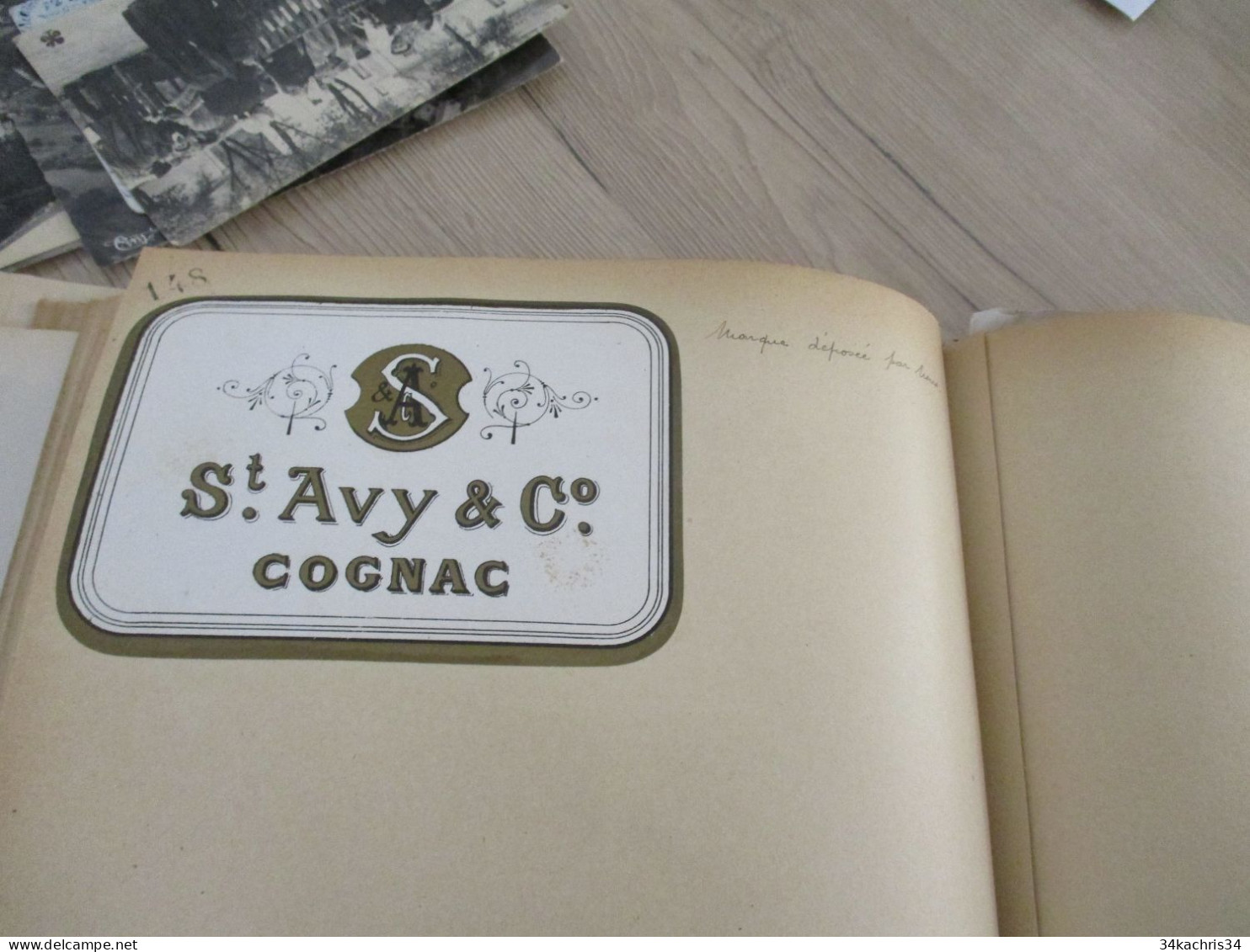 Livre des étiquettes et monopoles concédés Surtout Charente Cognac + de 100 documents