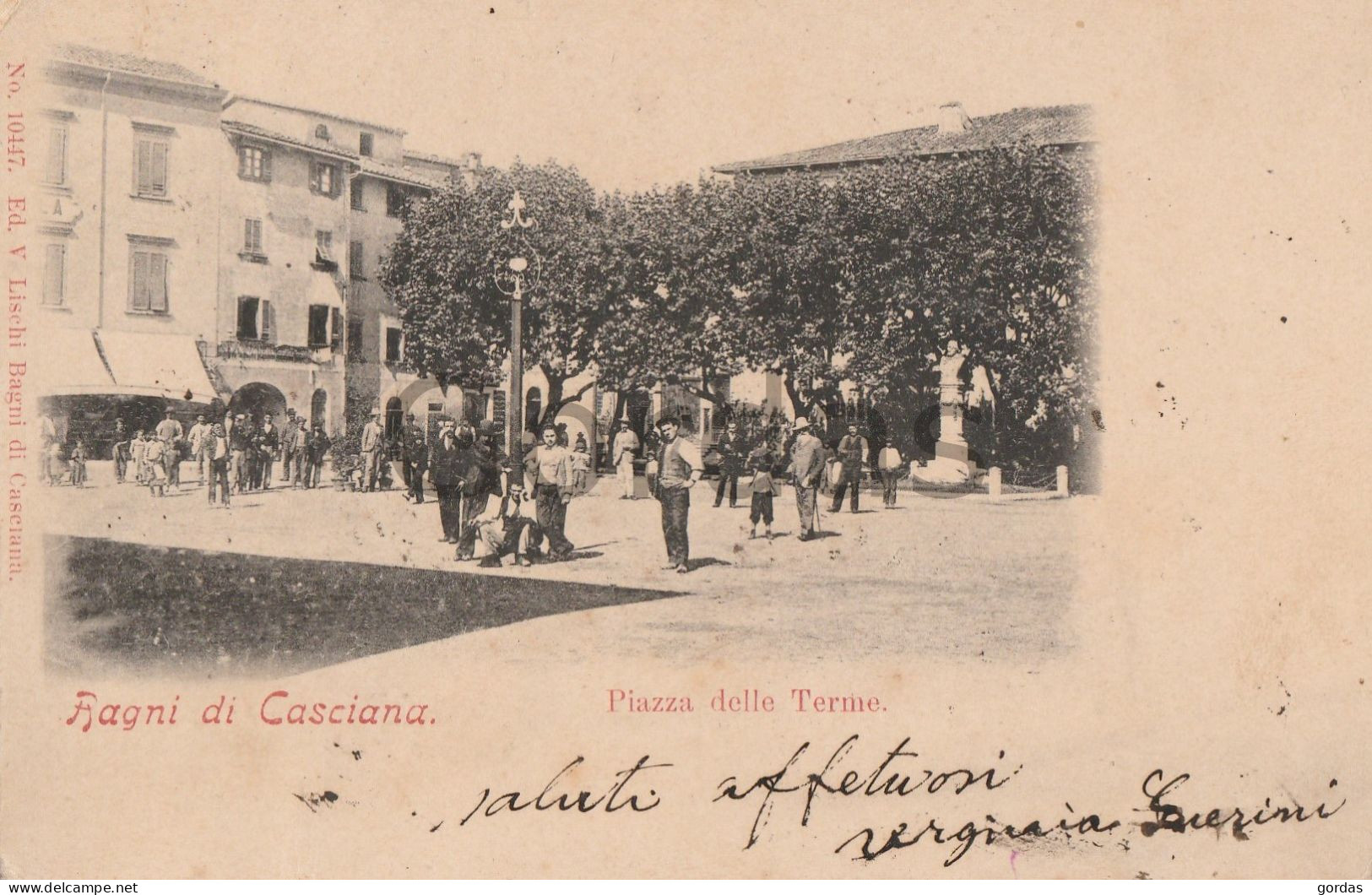 Italy - Bagni Di Casciana - Piazza Delle Terme - Pisa