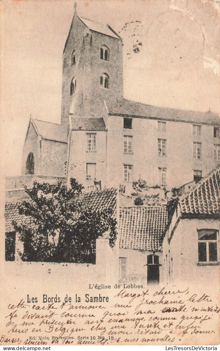 BELGIQUE - Hainaut - Lobbes - Les Bords De La Sambre - Dos Non Divisé - Carte Postale Ancienne - Lobbes