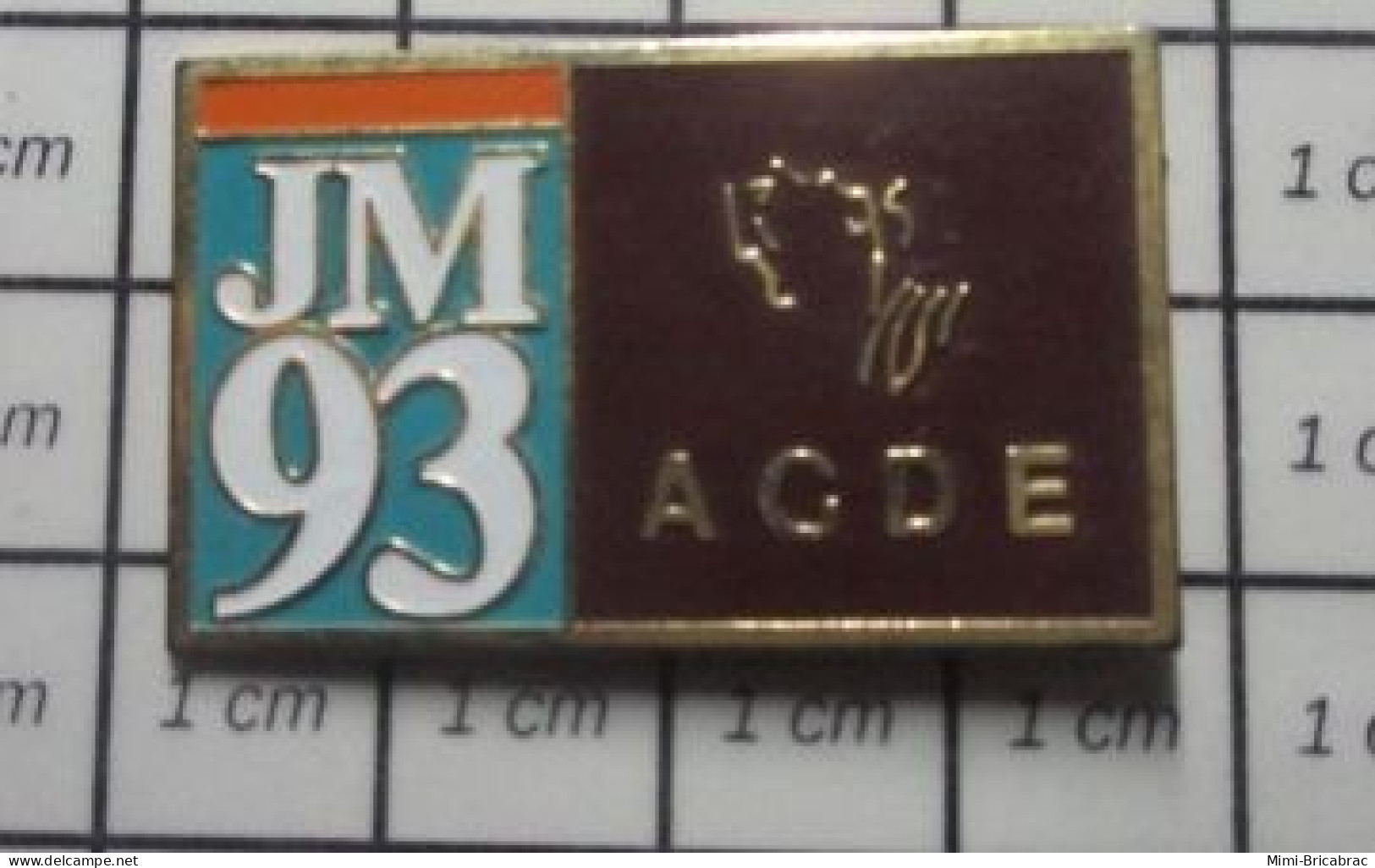 1618c Pin's Pins / Beau Et Rare / VILLES / AGDE JEUX MEDITERRANEENS 1993  JM93 - Zeilen