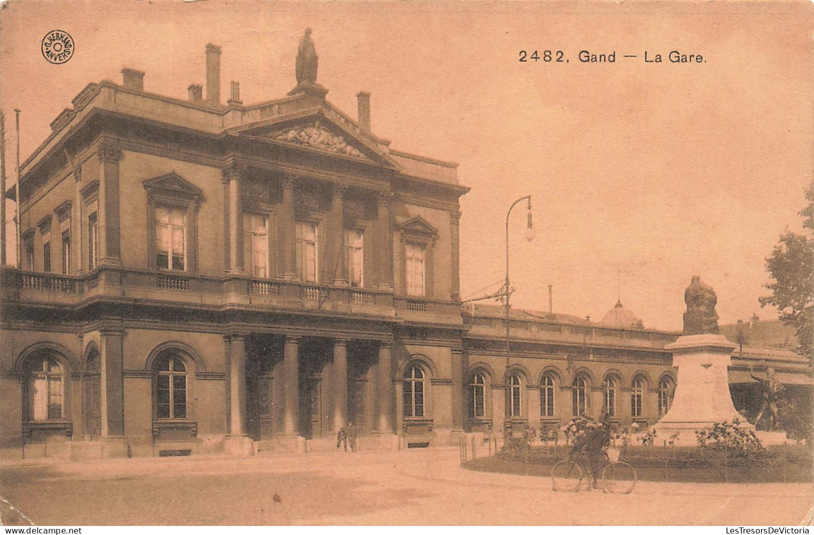 BELGIQUE - Gand - La Gare - Dos Non Divisé - Carte Postale Ancienne - Gent