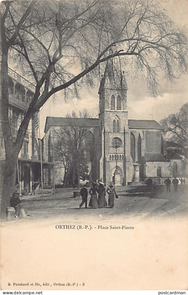 ORTHEZ (64) Place Saint-Pierre - Ed. Pondarré 3 - Orthez