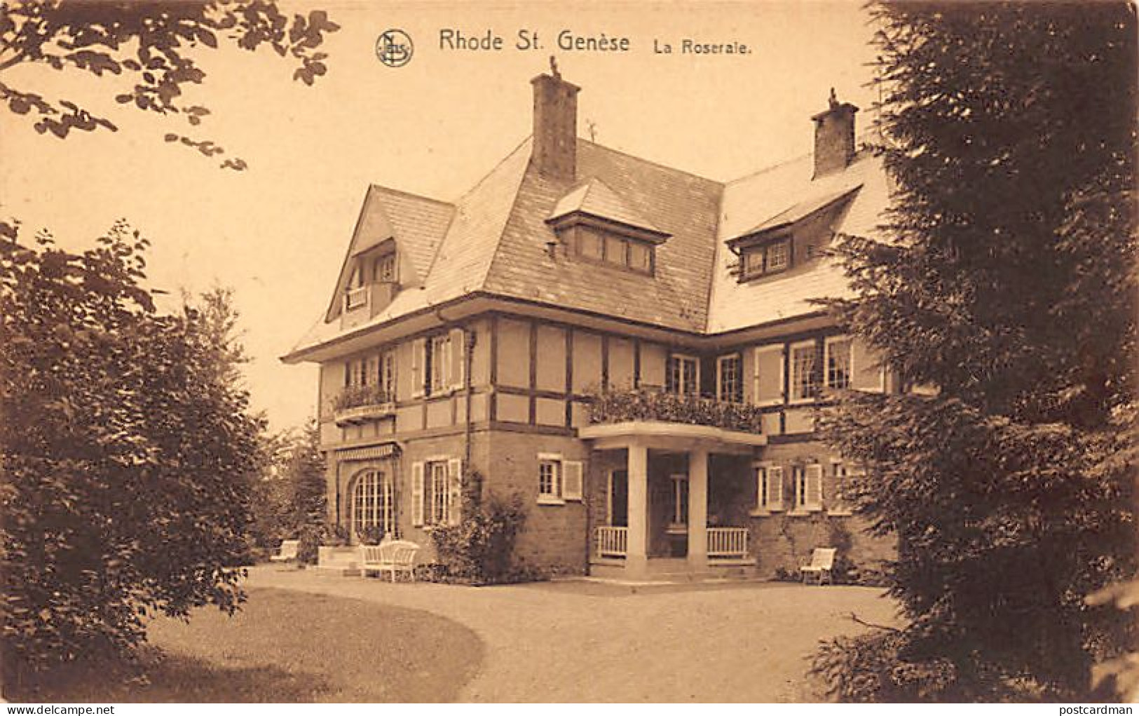 RHODES SAINT GENÈSE (Vl. Br.) La Roseraie - Ed. Ern. Thill  - Rhode-St-Genèse - St-Genesius-Rode