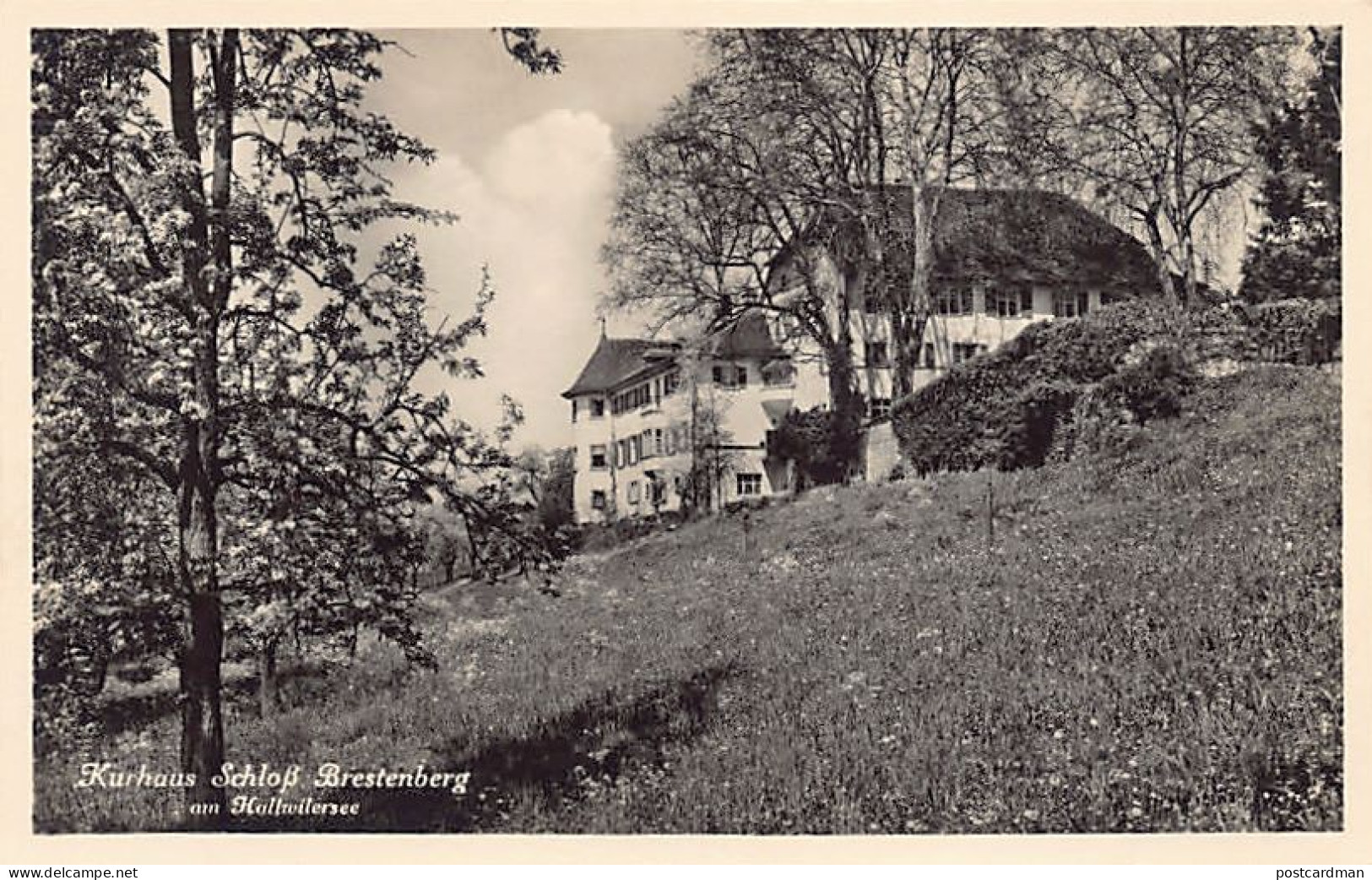 SEENGEN (AG) Kurhaus Schloss Brestenberg Am Hallwilersee - Verlag E.Goetz 2592 - Other & Unclassified
