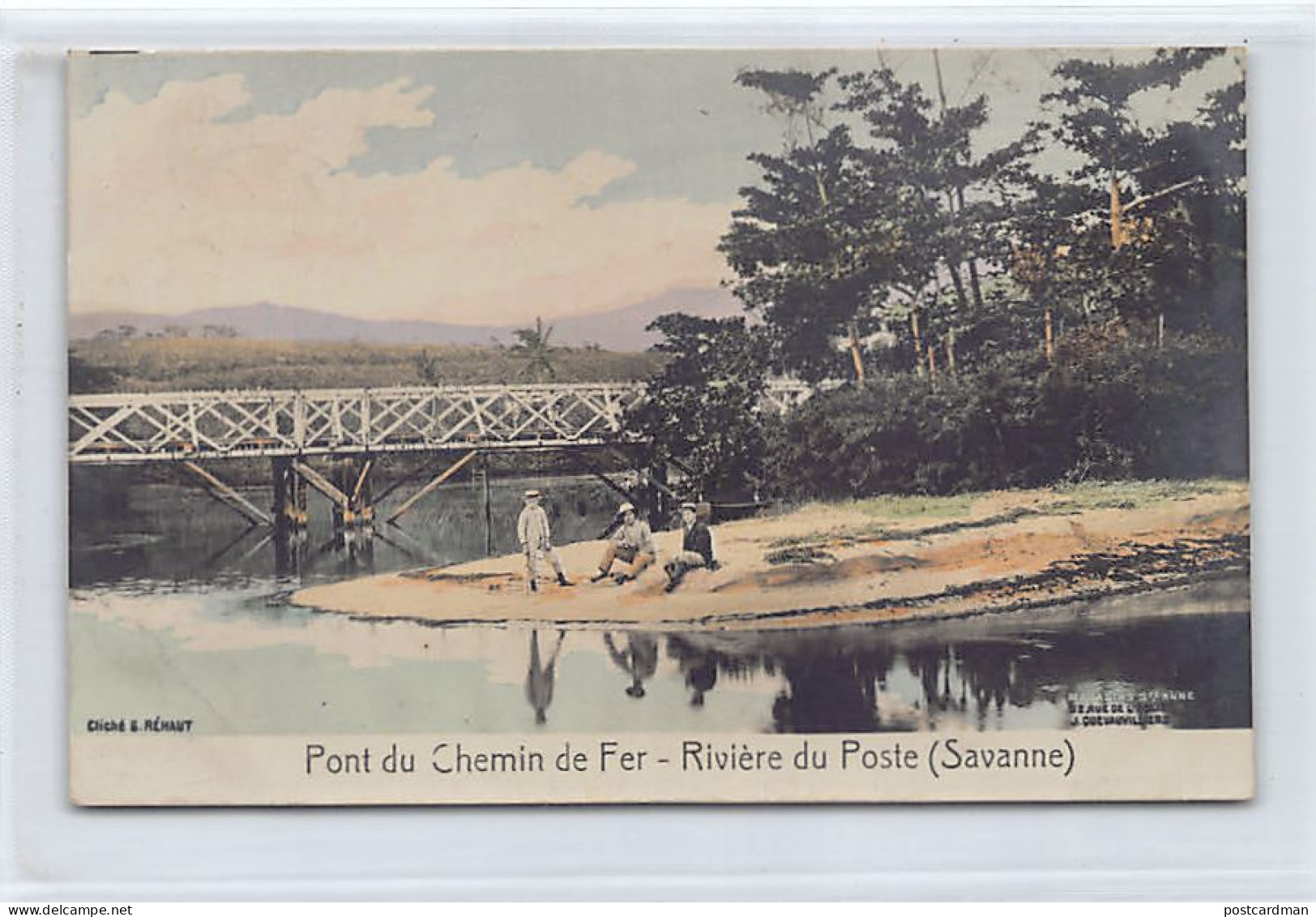 Mauritius - Pont Du Chemin De Fer - Rivière Du Poste (Savanne) - Publ. Cliché G. Réhaut - Magasins Sainte-Anne  - Maurice