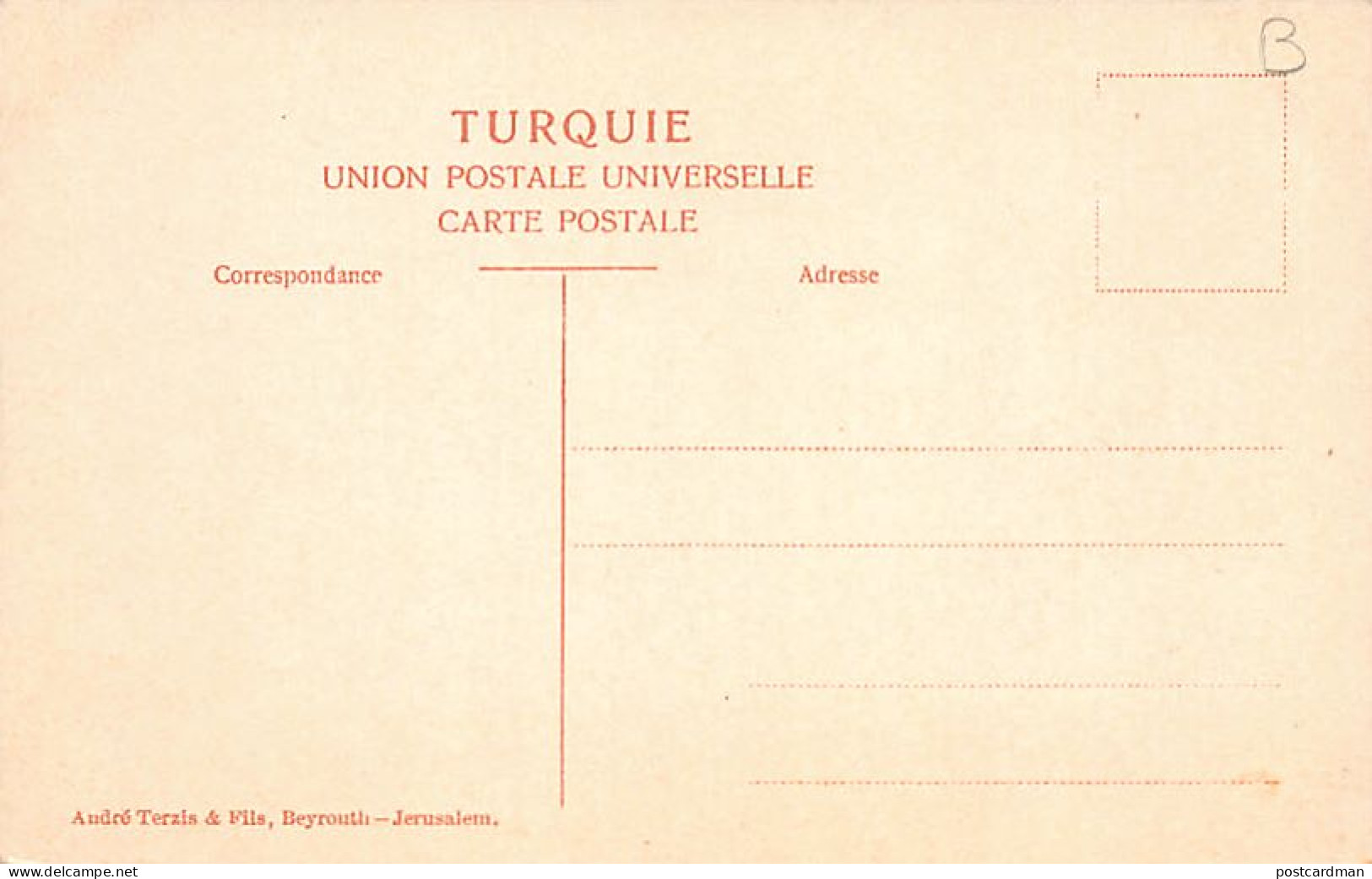 Liban - BAALBEK - La Tour Du Coin Des Propylées - Ed. André Terzis & Fils  - Liban