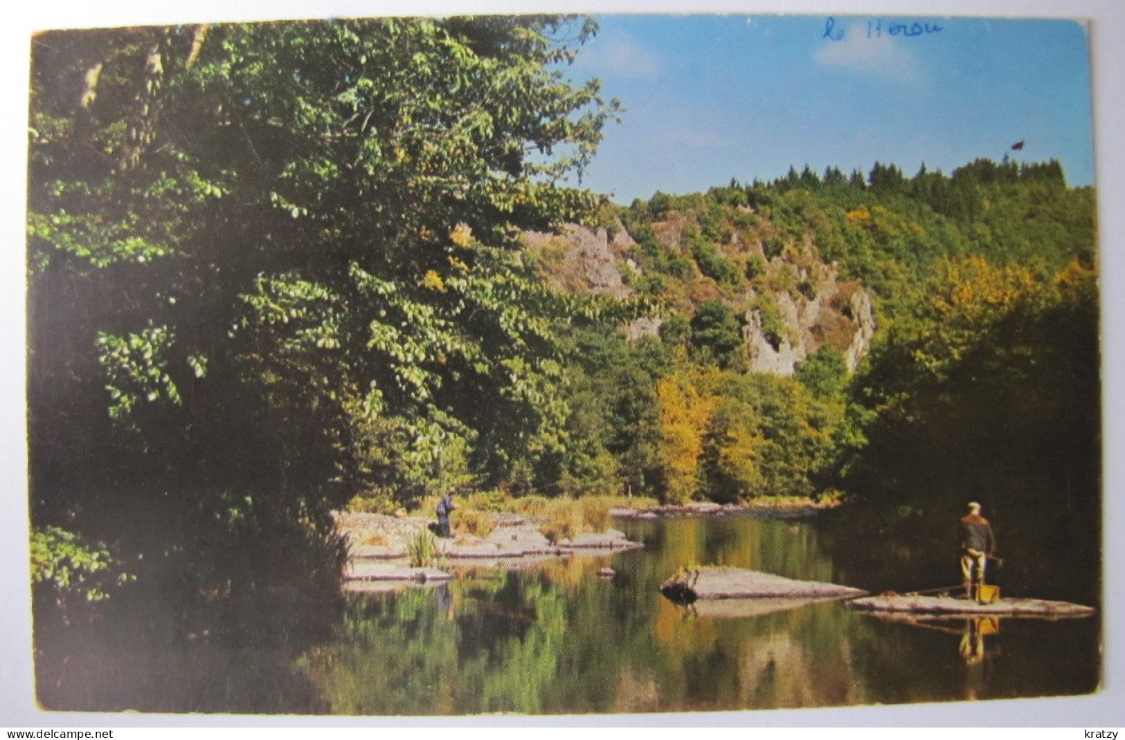 BELGIQUE - LUXEMBOURG - HOUFFALIZE - Le Hérou - L'Ourthe - Houffalize