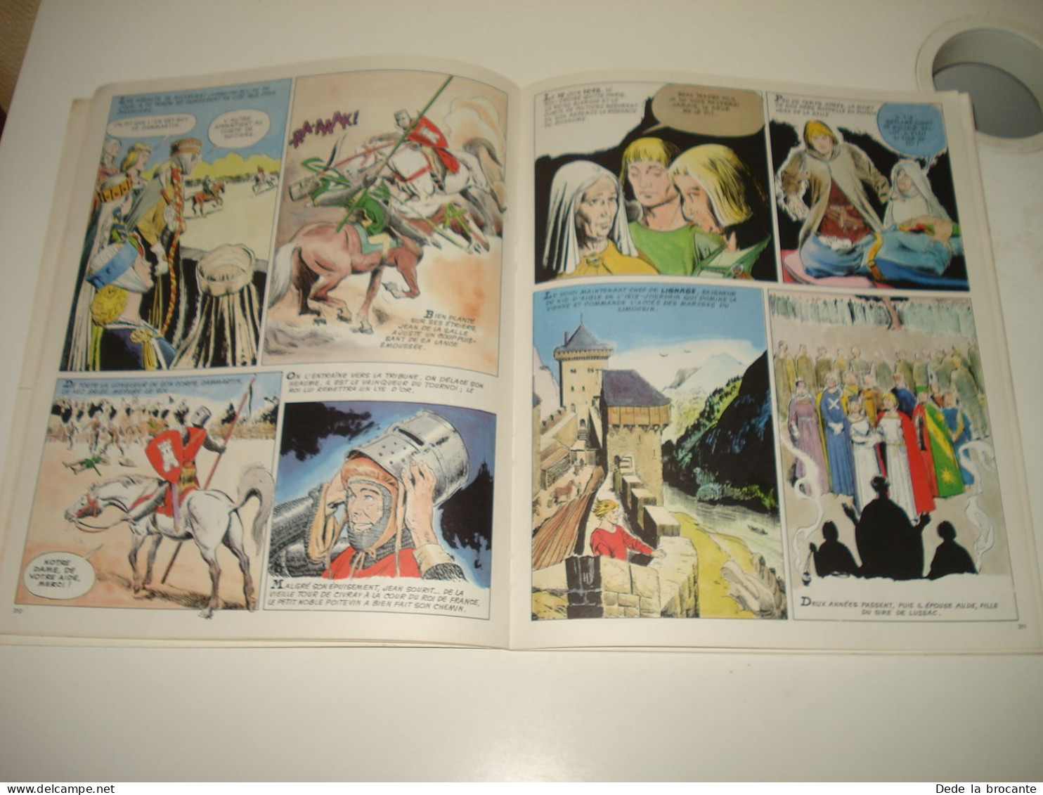 C55(2) / Histoire De France En BD 7 - La Chevalerie Philippe Le Bel - EO De 1977 - Altri & Non Classificati