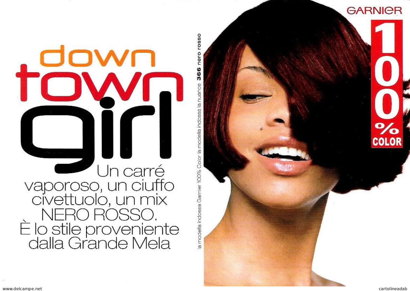 [MD9488] CPM - GARNIER 100% COLOR - PROMOCARD 4258 - PERFETTA - Non Viaggiata - Publicité