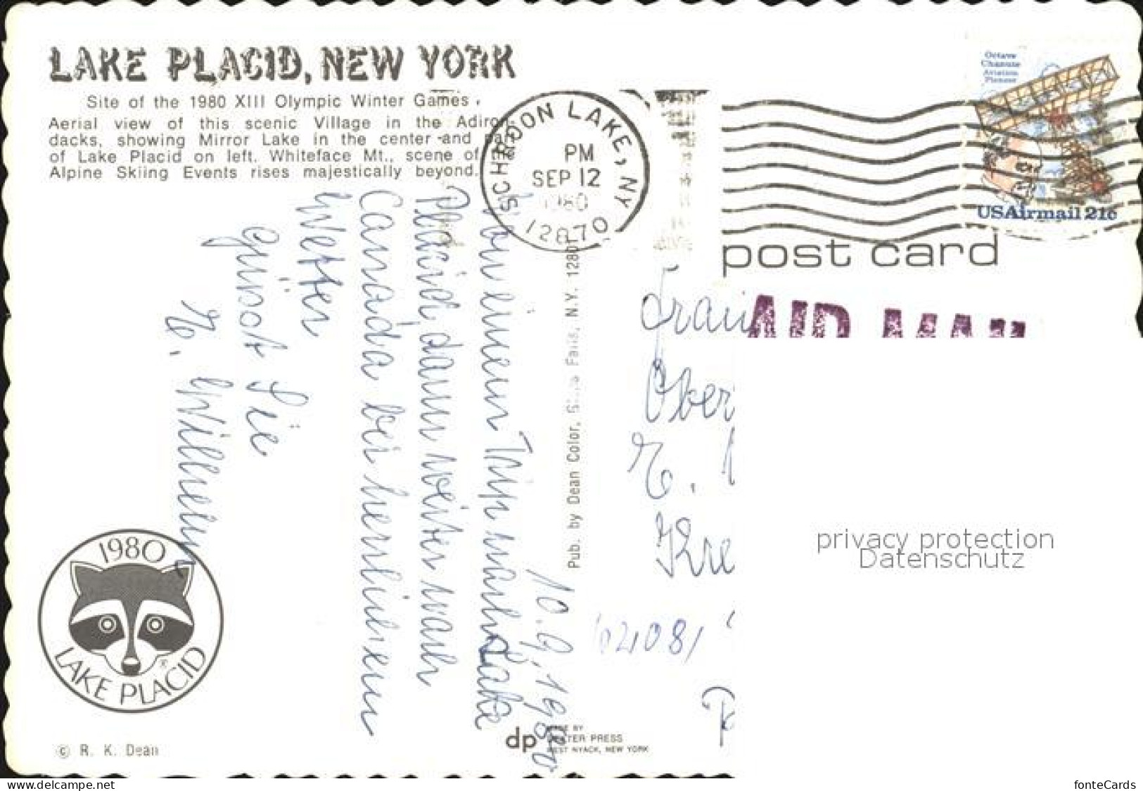 72457422 Lake_Placid_New_York Olympische Spiele 1980 - Other & Unclassified