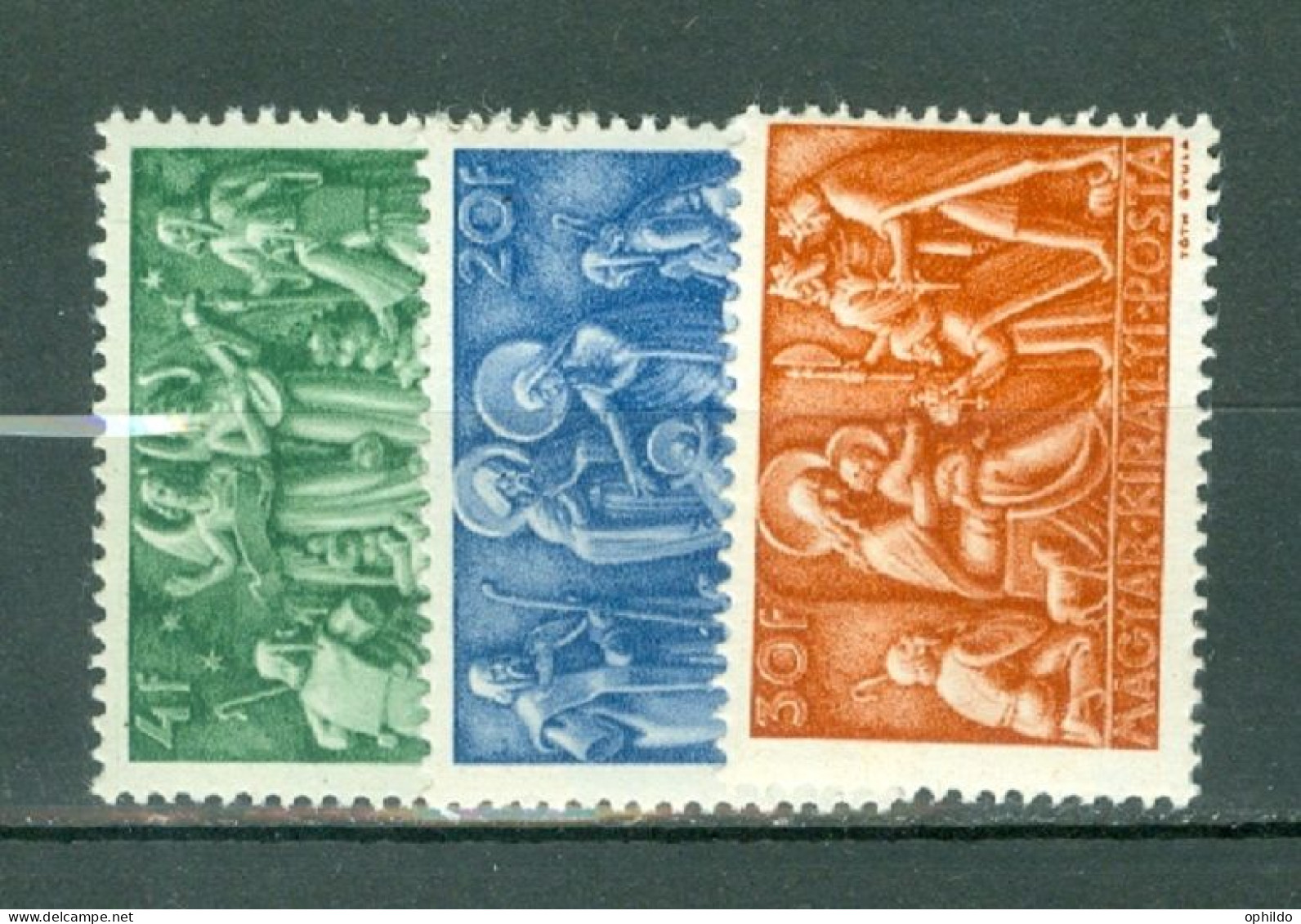 Hongrie   Michel  742/744     * *  TB    - Unused Stamps