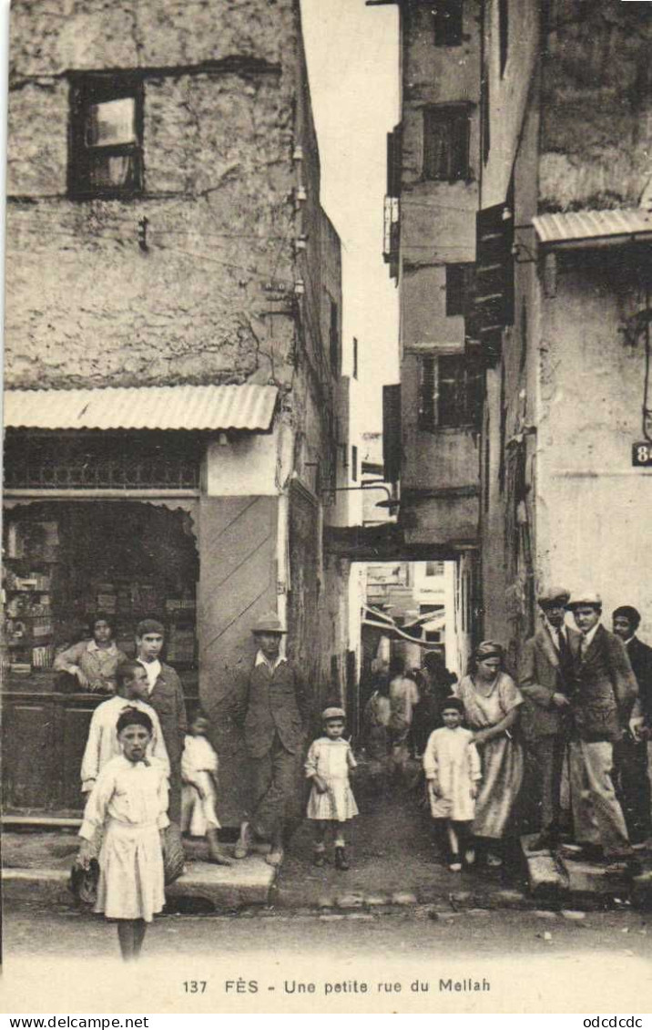 FES  Ine Petite Rue Du Mellah Animée RV - Fez (Fès)