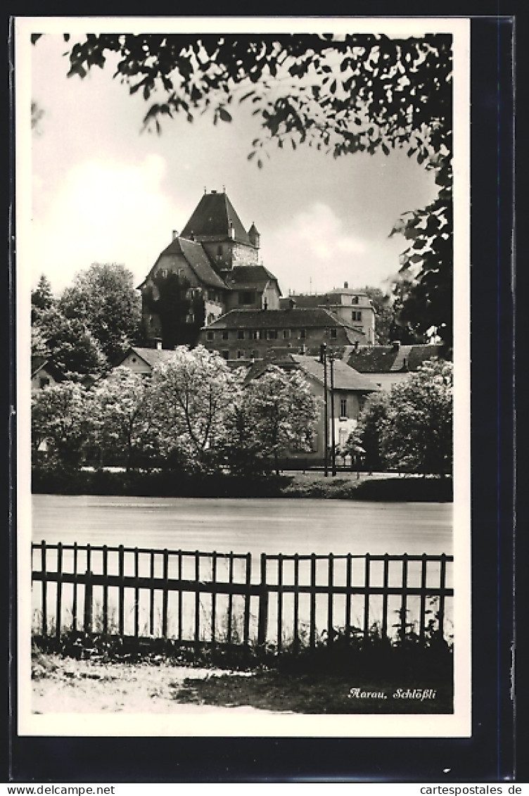 AK Aarau, Blick Zum Schlössli  - Aarau