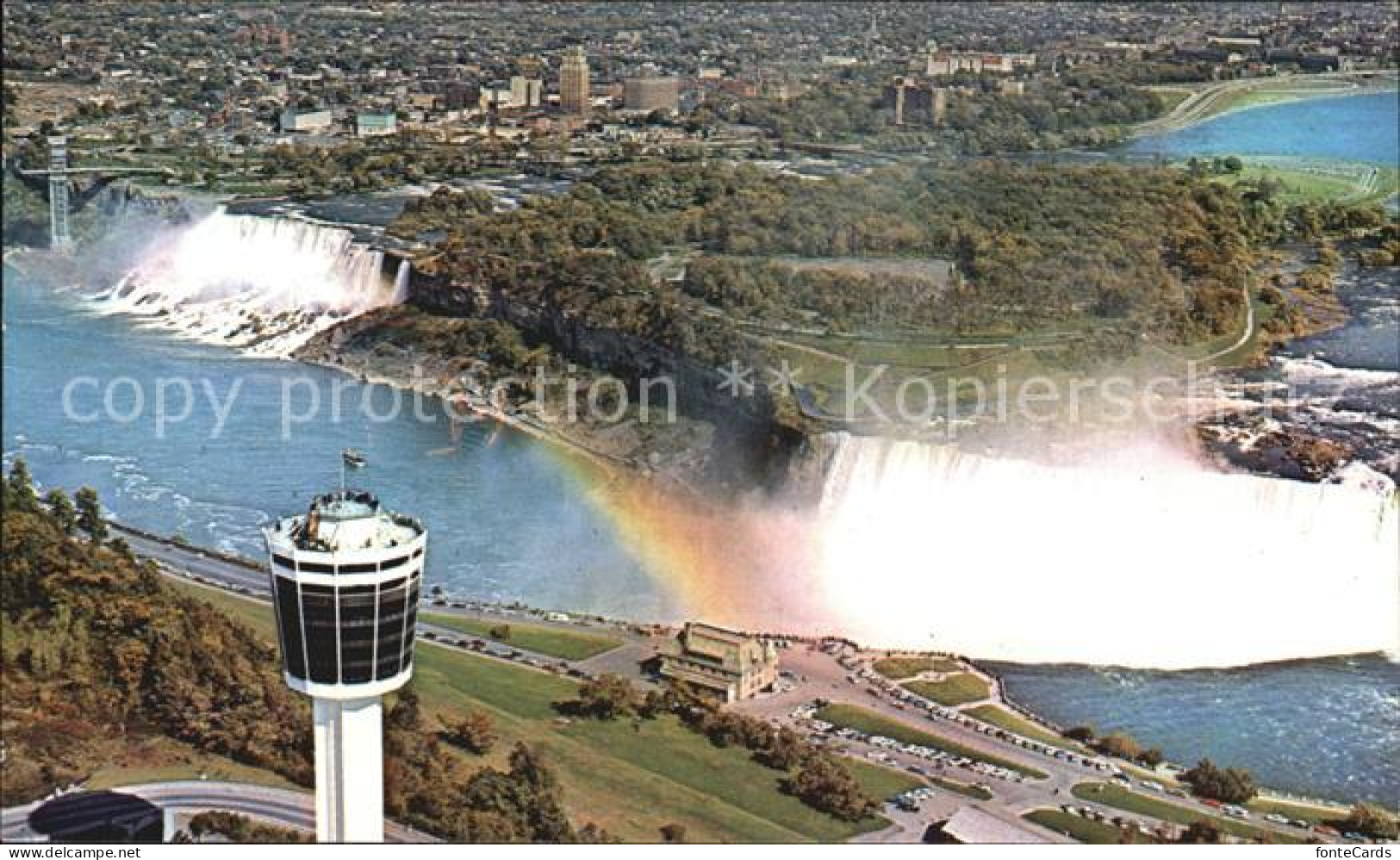 72456067 Niagara Falls Ontario General View With The Heritage Tower In Foregroun - Non Classés
