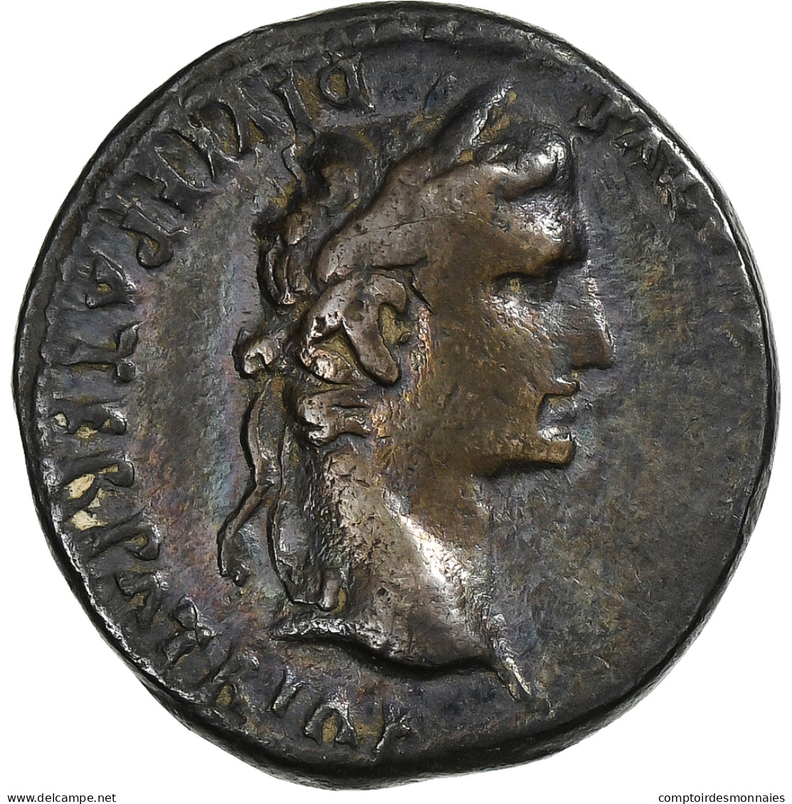 Auguste, Denier, 2 BC-4 AD, Lugdunum, Argent, TTB, RIC:208 - The Julio-Claudians (27 BC To 69 AD)