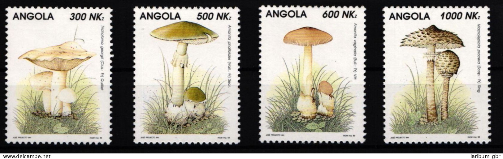 Angola 945-948 Postfrisch Pilze #JA173 - Angola