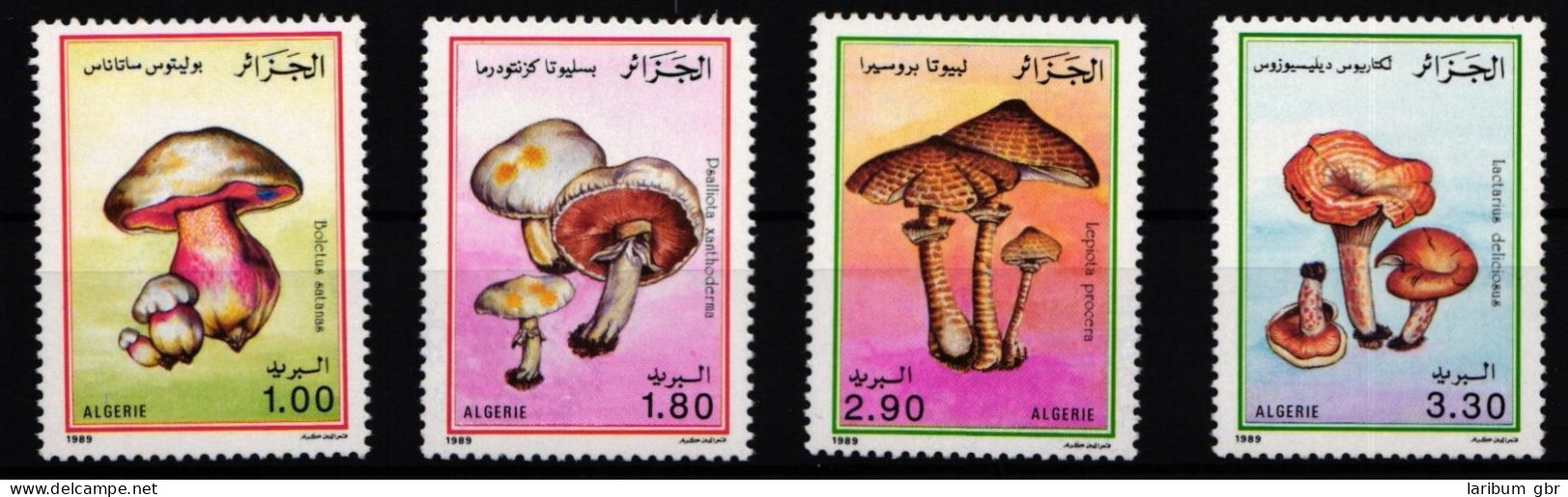 Algerien 1010-1013 Postfrisch Pilze #JA185 - Algerien (1962-...)