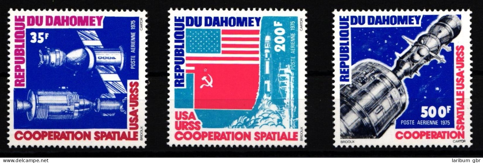 Dahomey 617-619 Postfrisch Apollo #JA467 - Bénin – Dahomey (1960-...)
