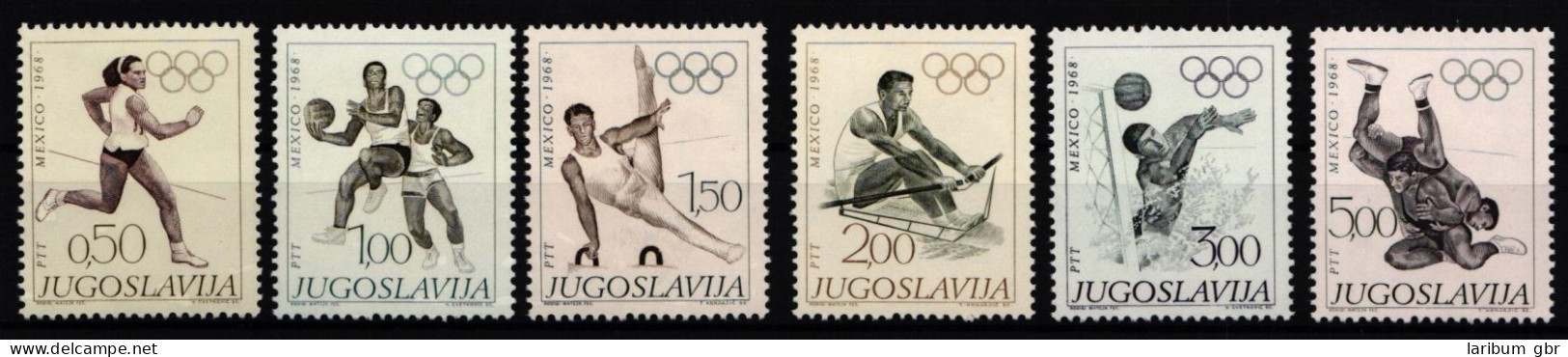 Jugoslawien 1290-1295 Postfrisch Olympische Spiele #JA429 - Andere & Zonder Classificatie