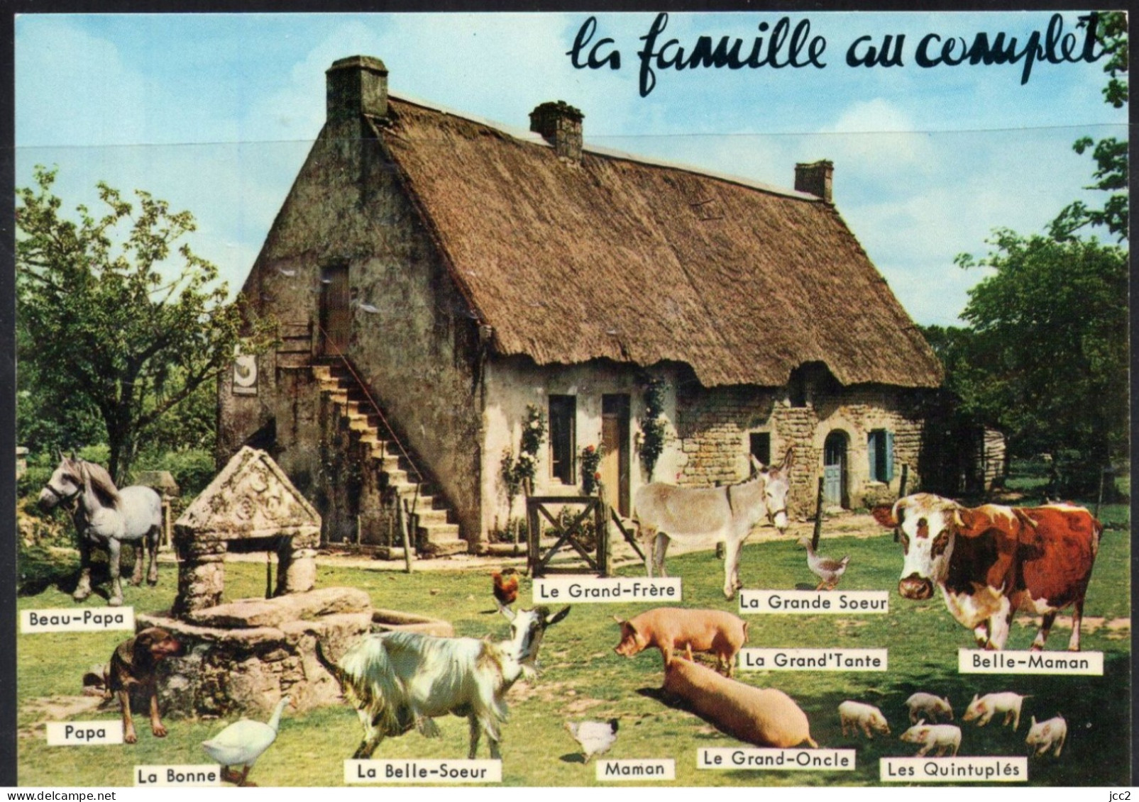 Ferme - La Famille Au Complet - Fermes