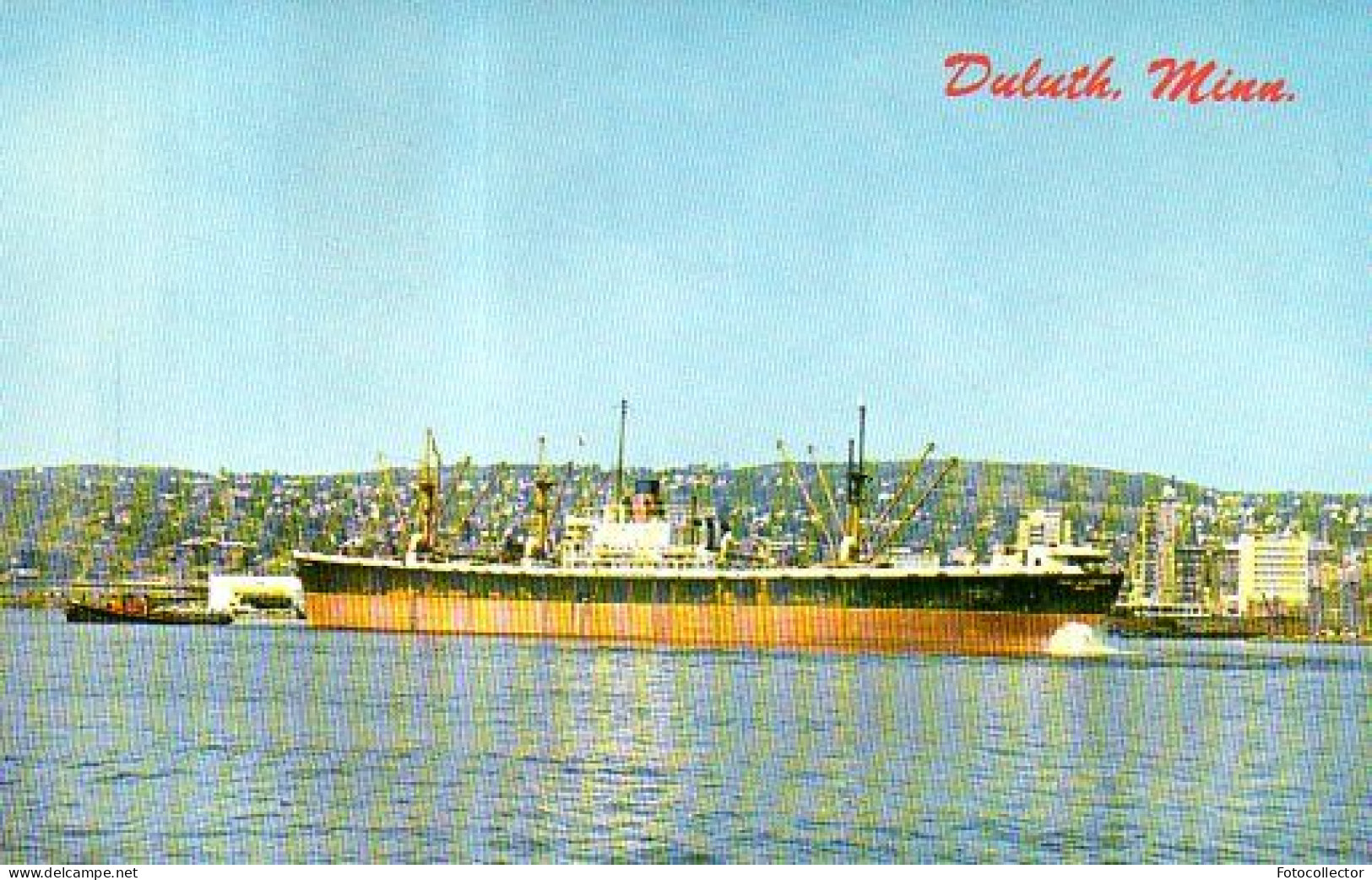 Cargo Port En Bessin En Cours De Chargement à Duluth (USA) - Commerce