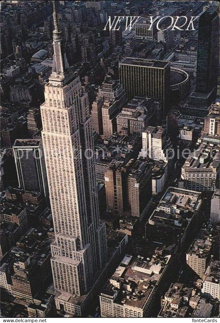 72451656 New_York_City Fliegeraufnahme Mit Empire State Building - Other & Unclassified