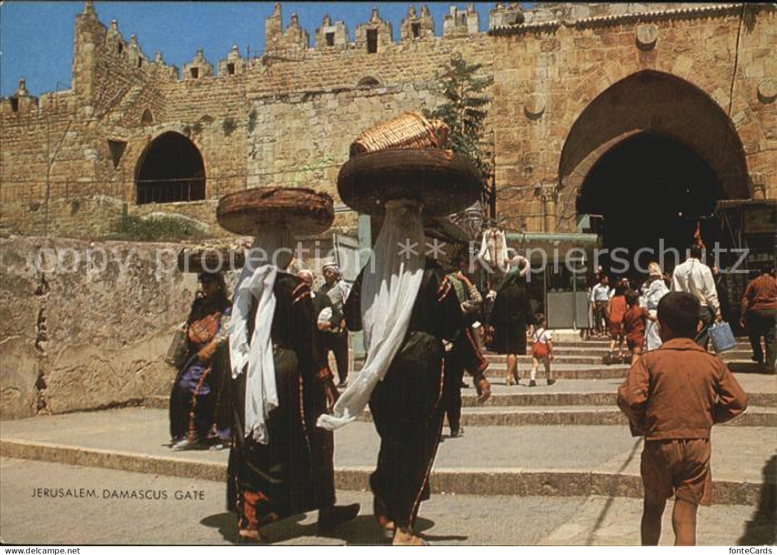 72450735 Jerusalem Yerushalayim Damascus Gate  - Israel