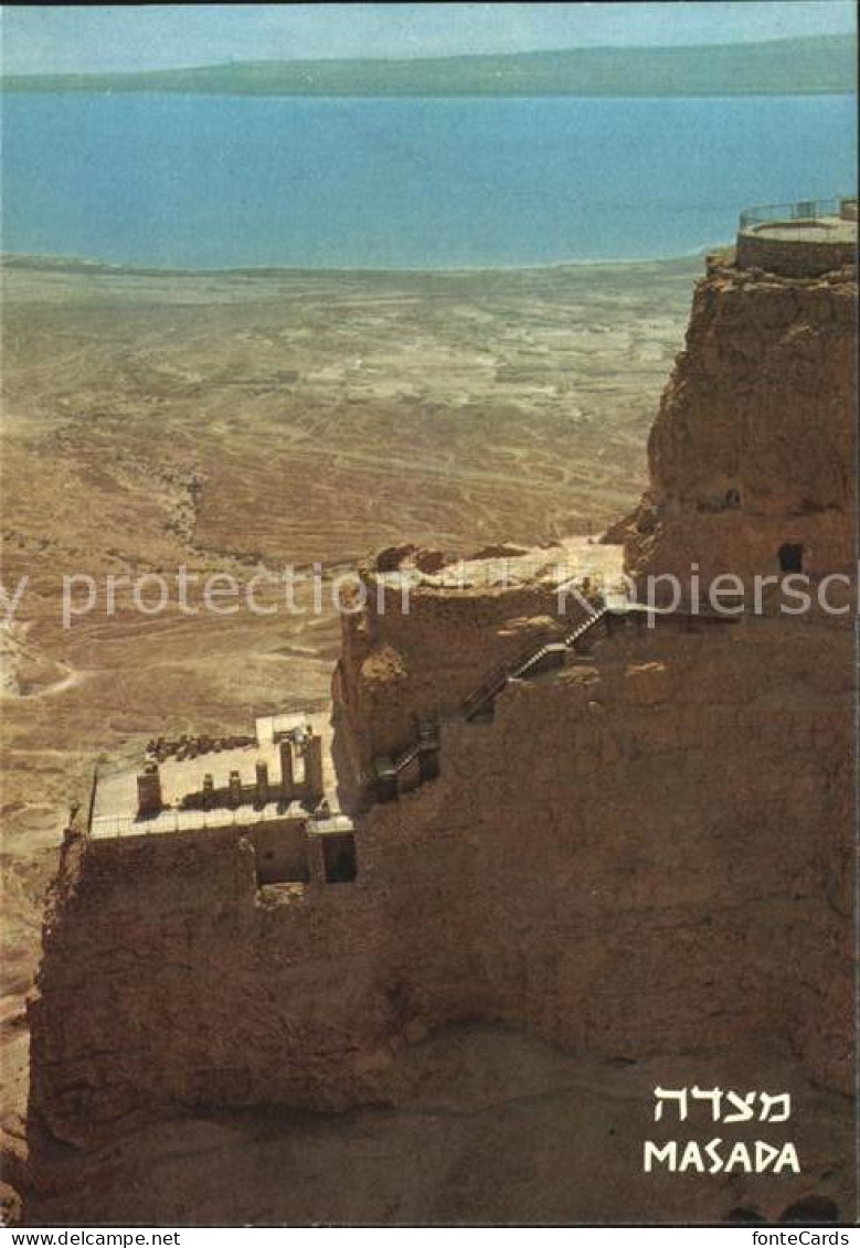 72450712 Totes Meer Dead Sea Festung Masada Totes Meer Dead Sea - Israel