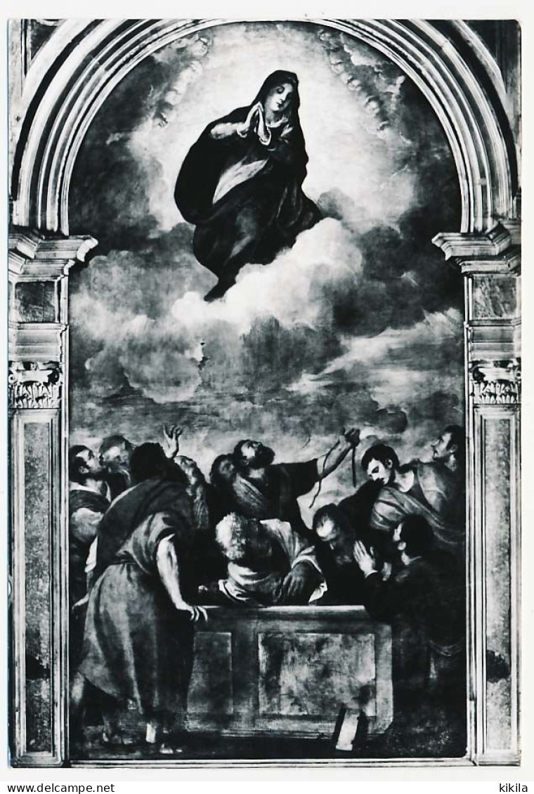 CPSM 10.5 X 15 Italie (196) VERONA Verone Cattedrale  Cathédrale  L'Assunta Del Tiziano  Titien L'Assomption - Verona