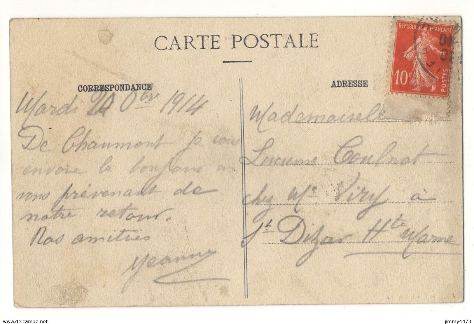 CPA - CHAUMONT En 1914 - Vue Générale - Edit. Jullien Et Morel - Chaumont