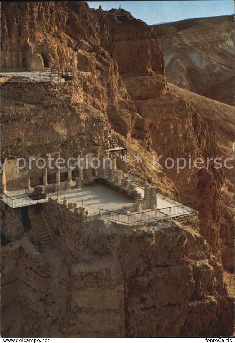 72450710 Totes Meer Dead Sea Festung Masada Totes Meer Dead Sea - Israele