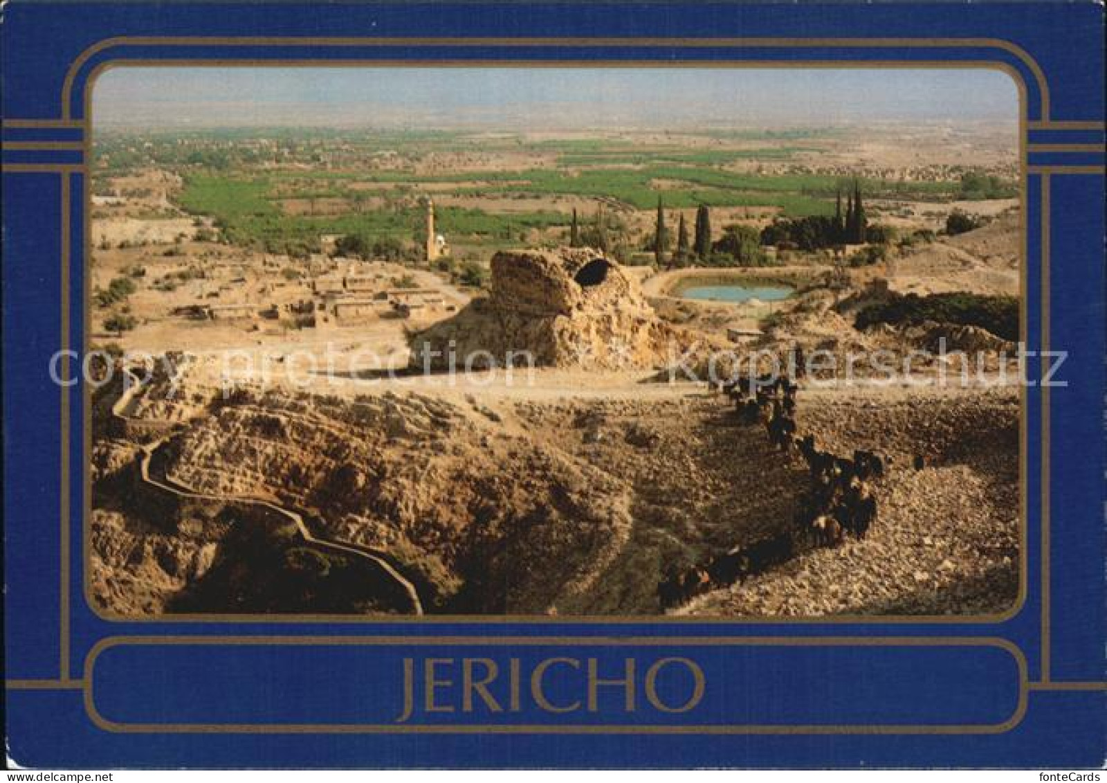 72450708 Jericho Israel Panorama Jericho Israel - Israel