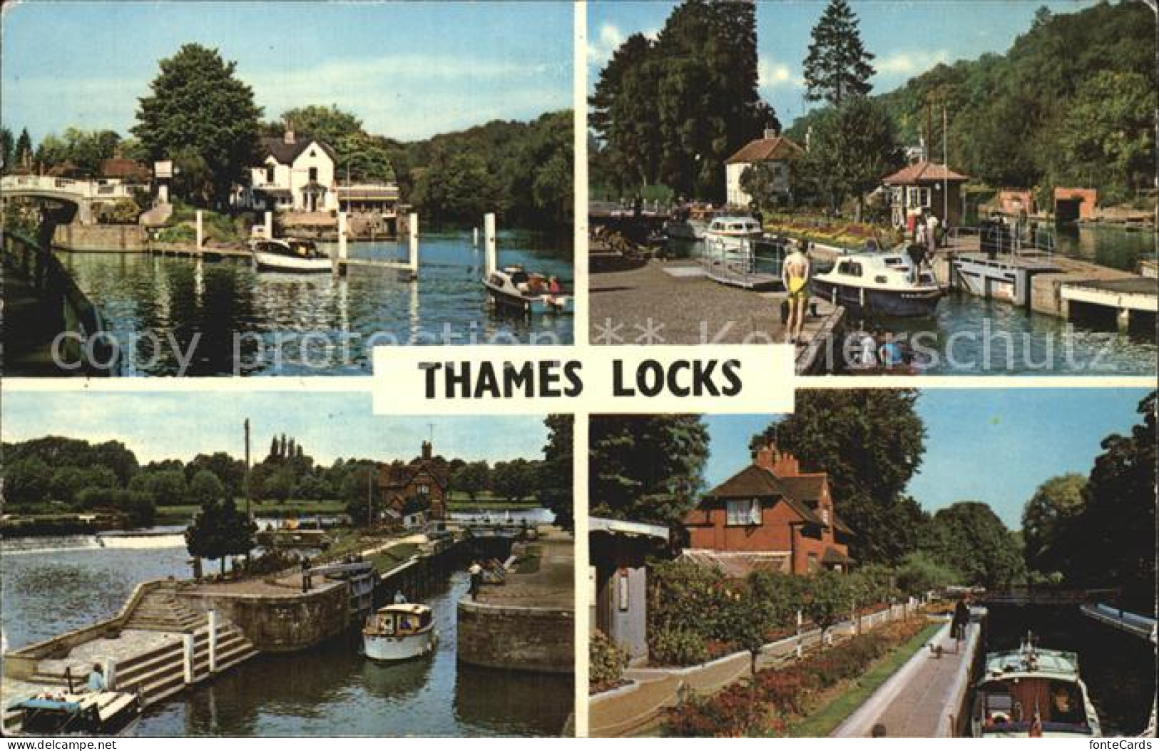 72450585 Maidenhead Riverside Thames Locks  - Altri & Non Classificati