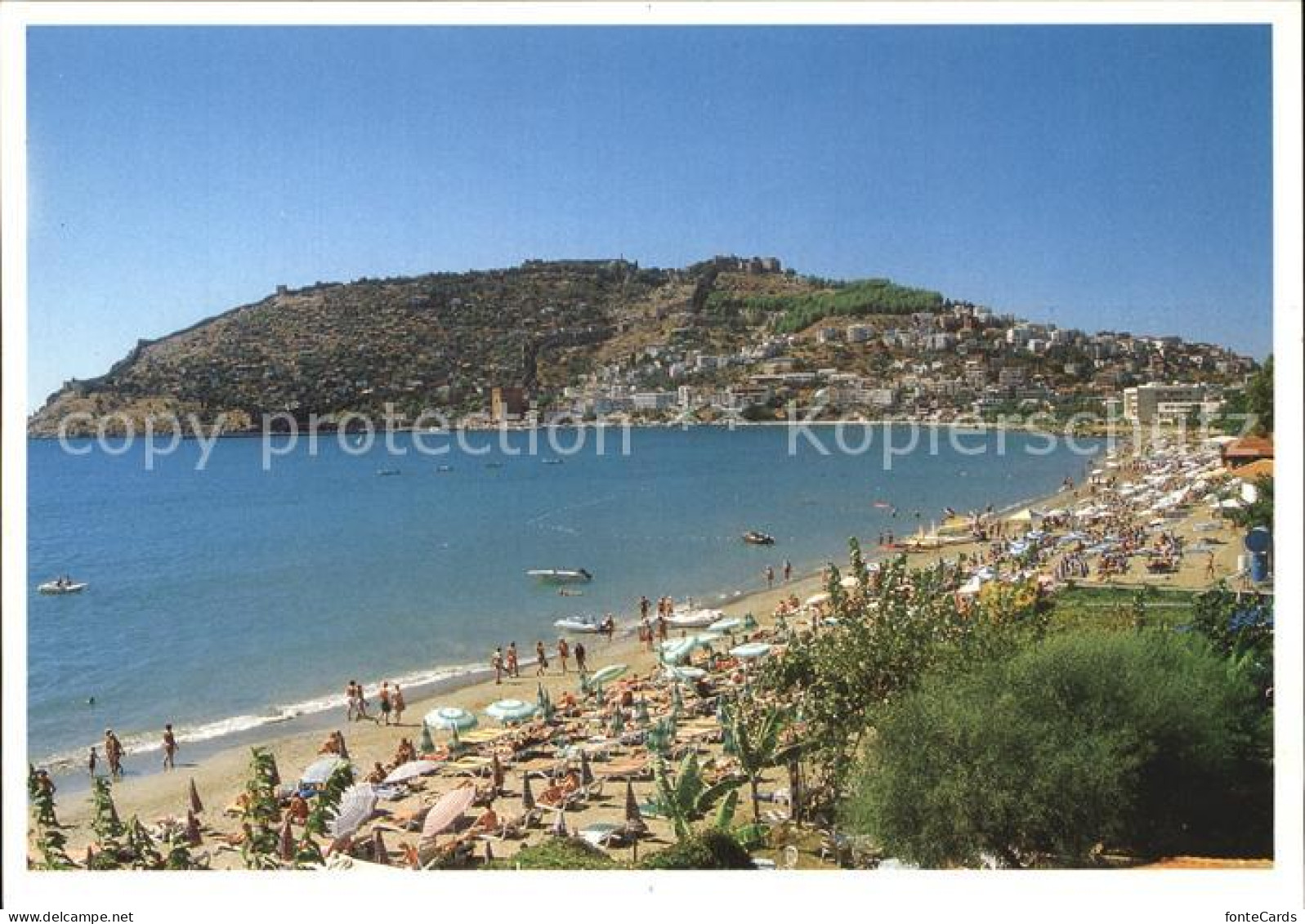 72450487 Alanya Dogu Plajindan Alanya Kalesine Bir Bakis Alanya - Turkey