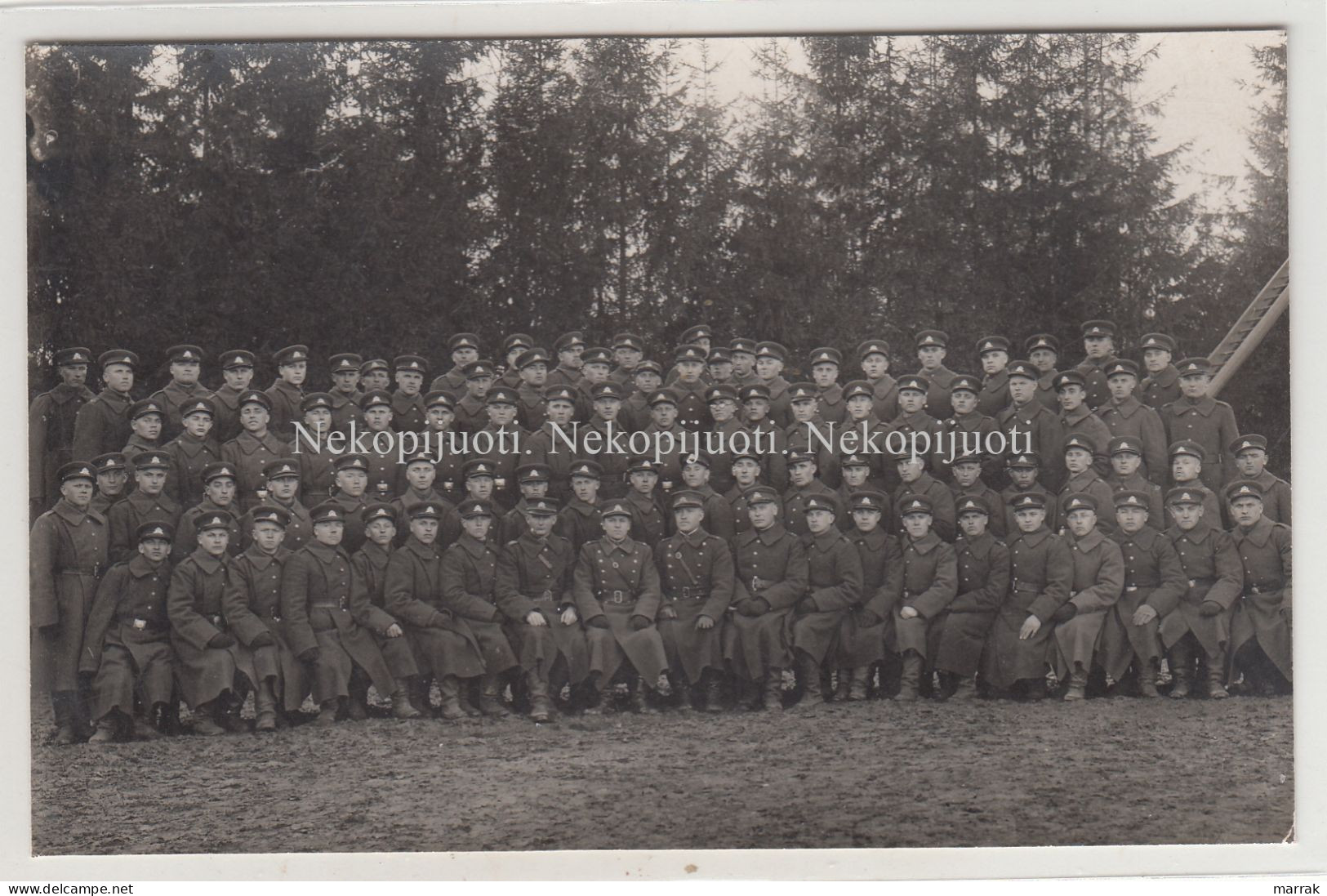 Lietuvos Kariuomenės Kuopa (?), Apie 1930 M. Fotografija - Lituanie